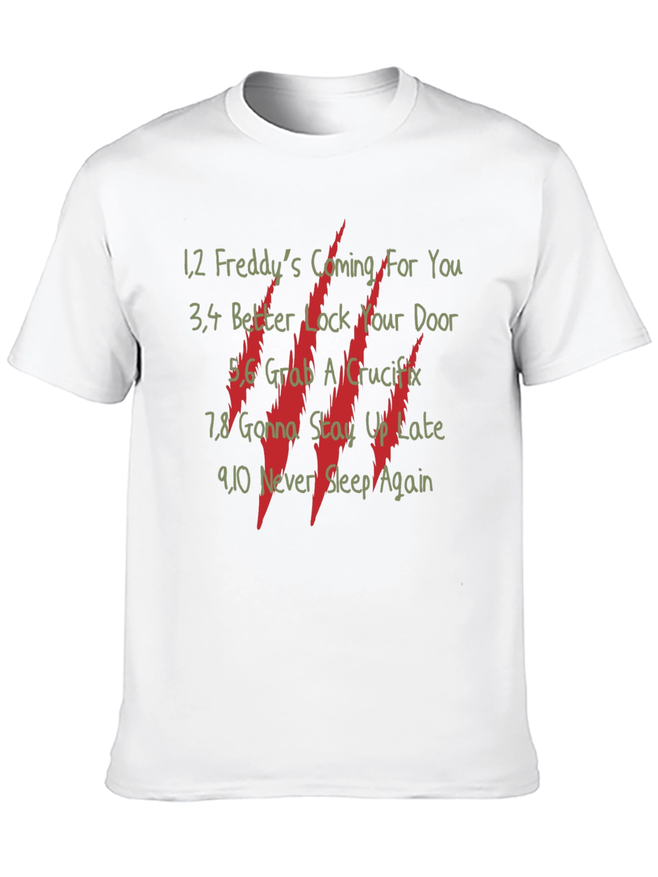 Freddy Krueger Inspired T-Shirt