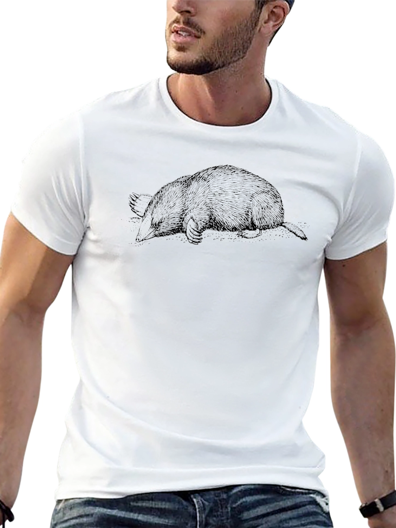 Mole Graphic Tee - Unisex Soft Cotton T-Shirt