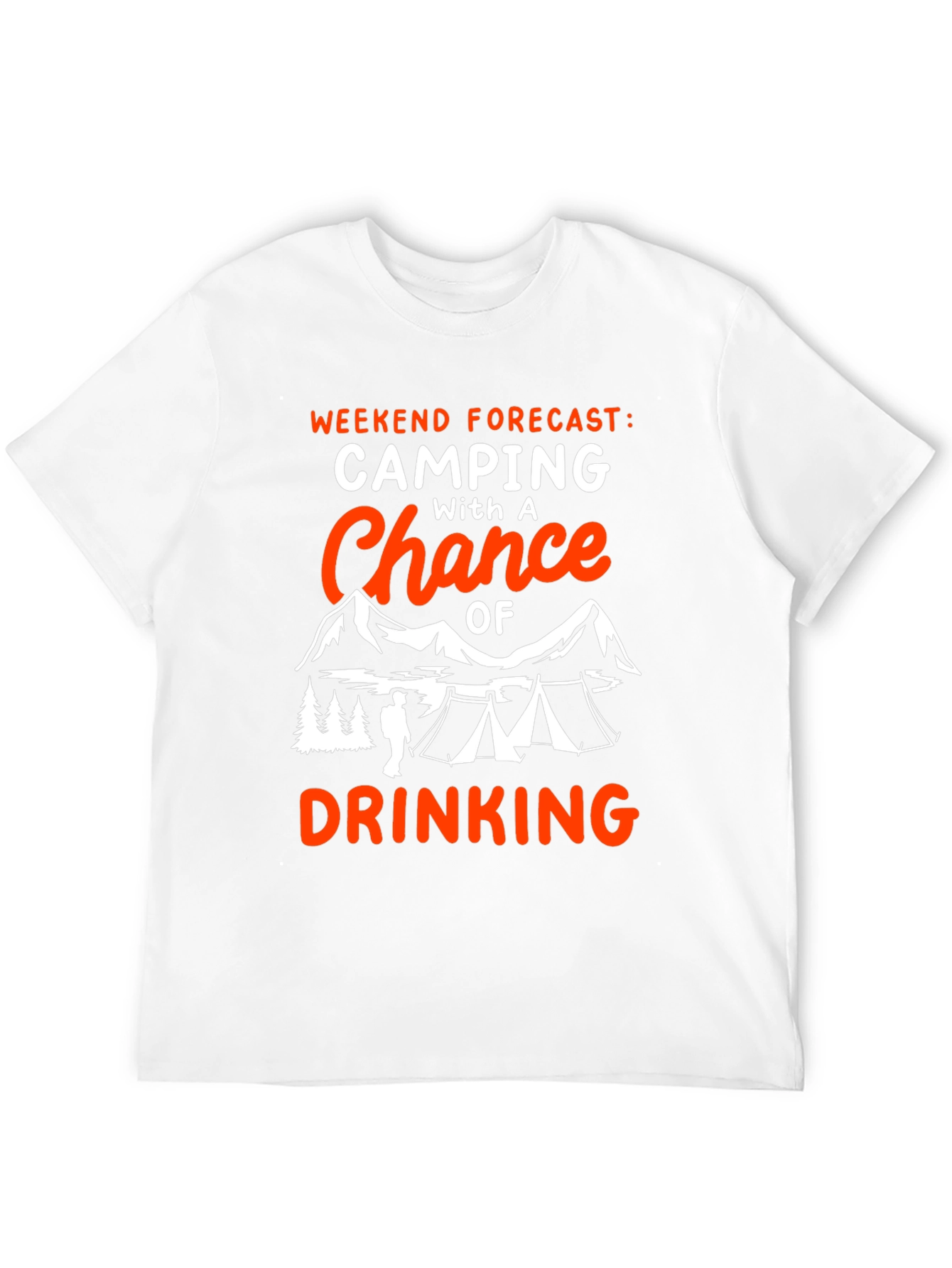 Camping and Drinking Weekend T-Shirt