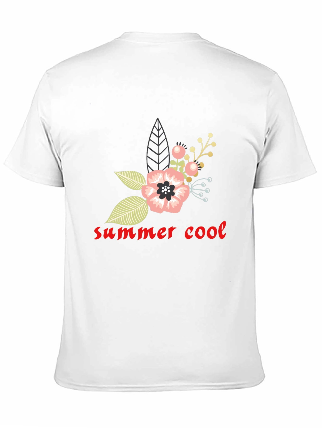 Summer Cool Floral T-Shirt
