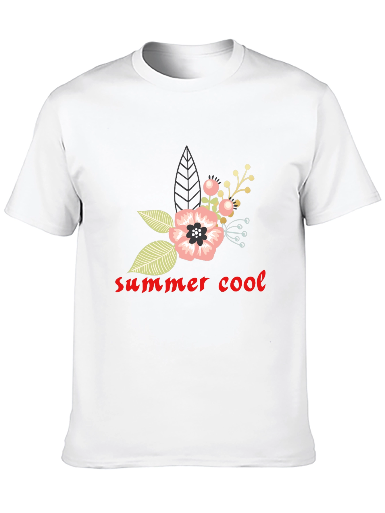 Summer Cool Floral T-Shirt
