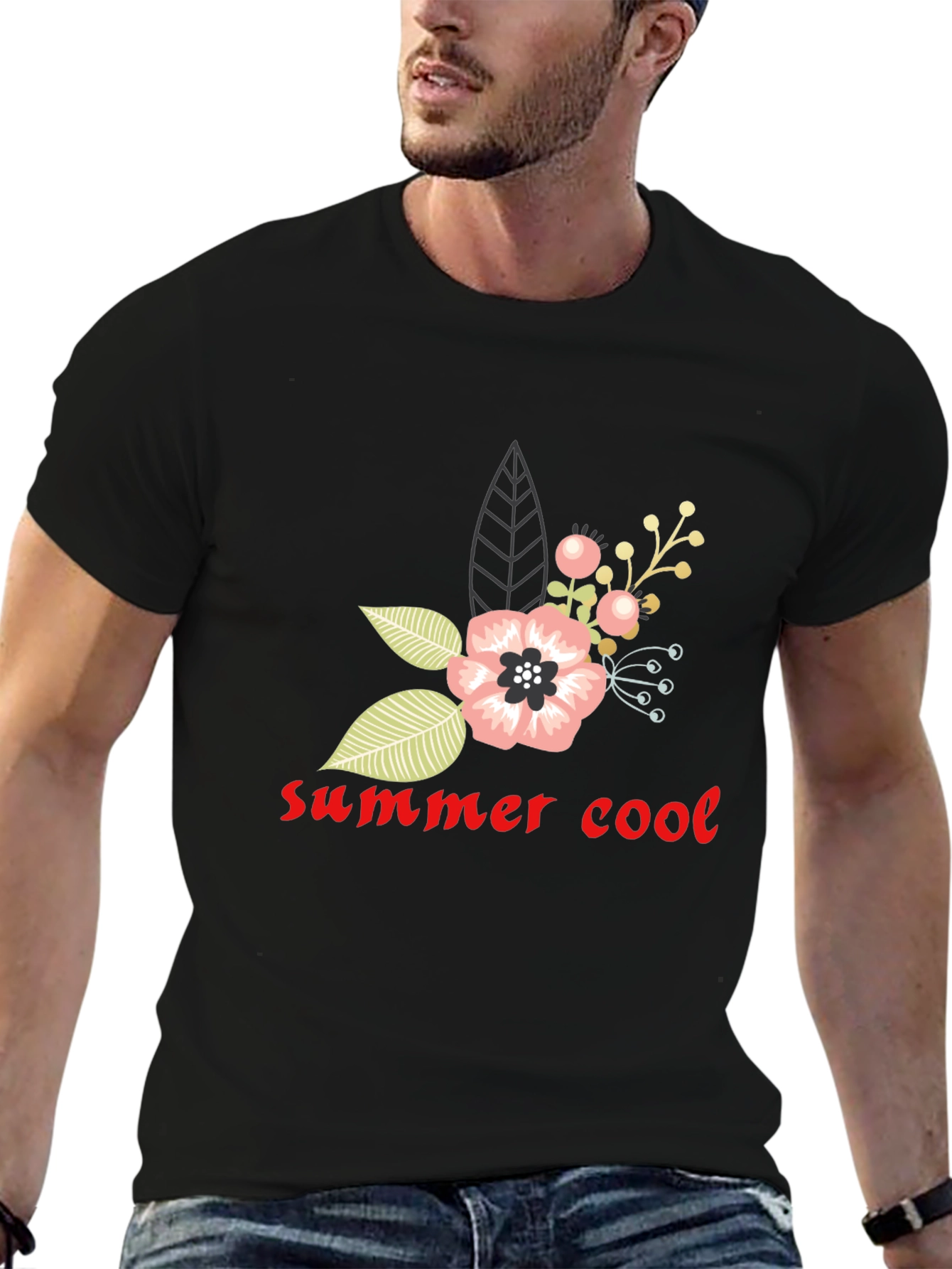 Summer Cool Floral T-Shirt