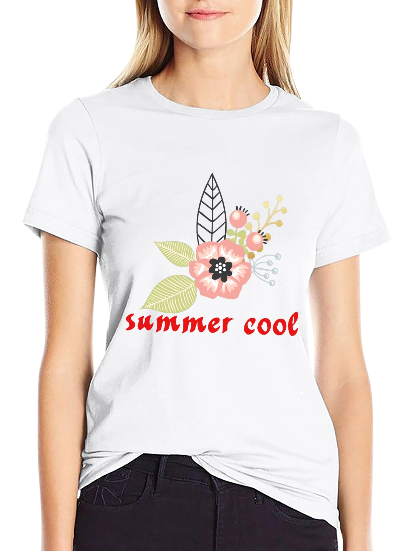 Summer Cool Floral T-Shirt