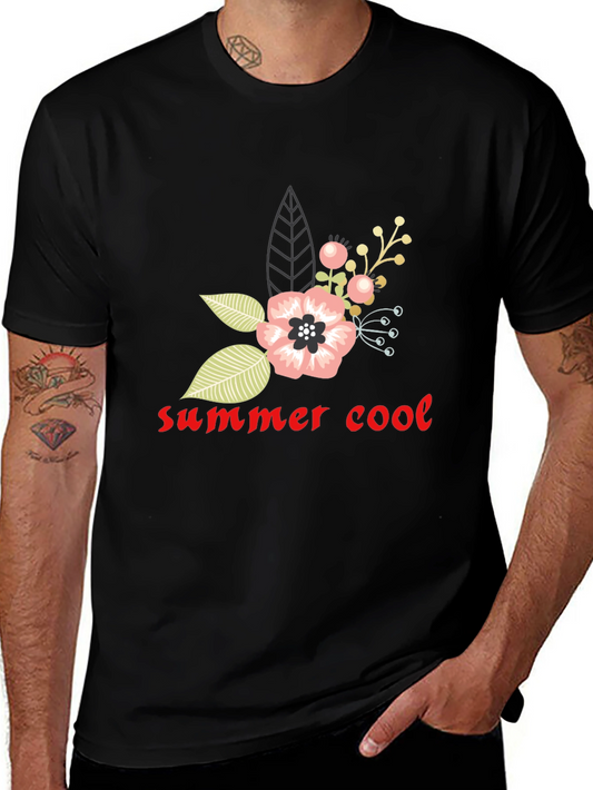 Summer Cool Floral T-Shirt