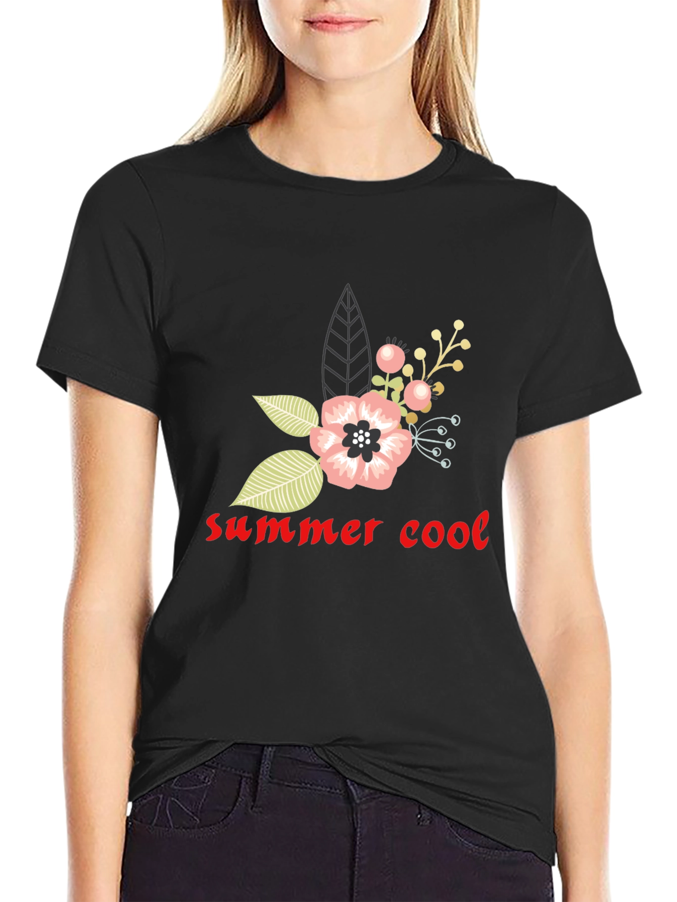 Summer Cool Floral T-Shirt