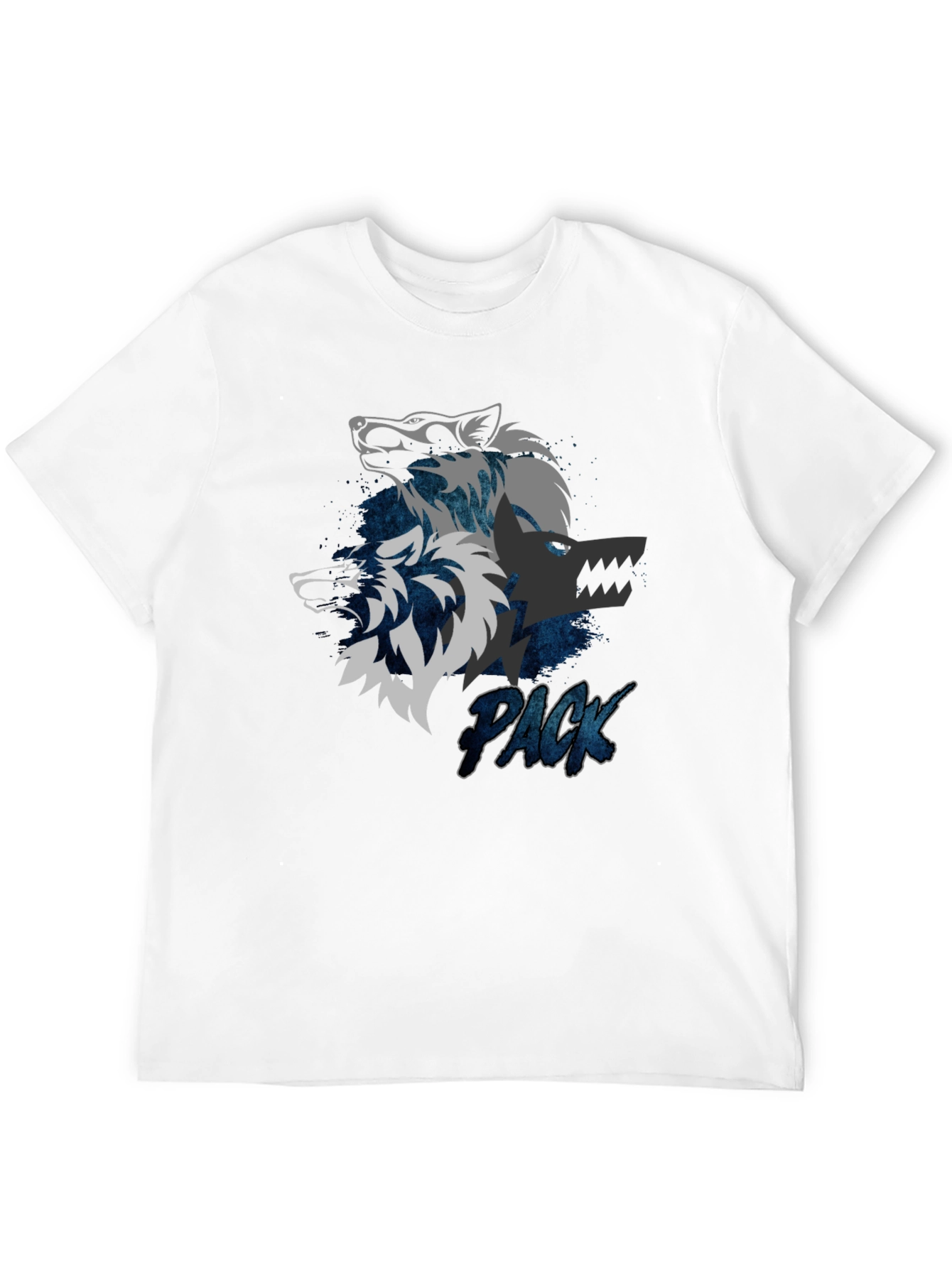Wolf Pack Graphic Tee - Cool Design