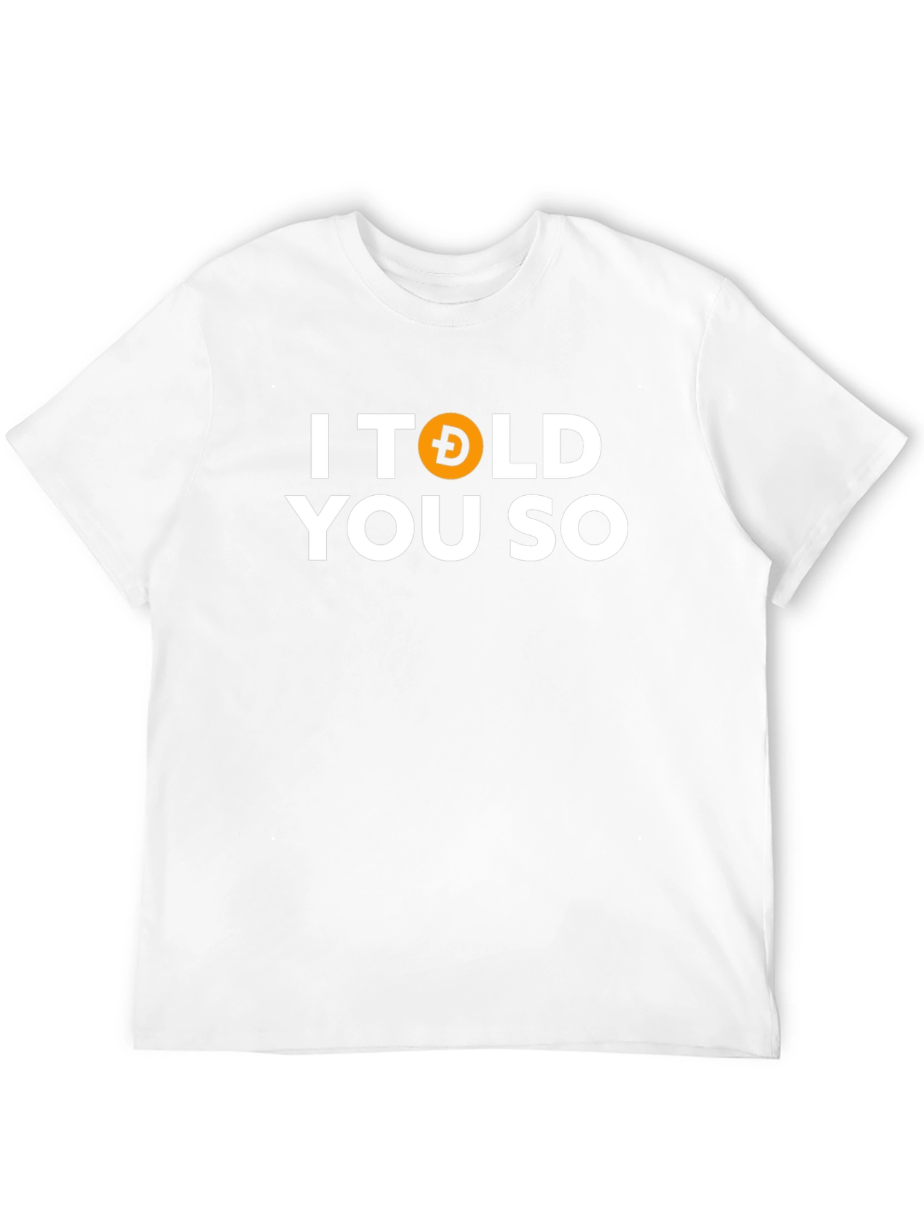 I Told You So Dogecoin Crypto Black T-Shirt