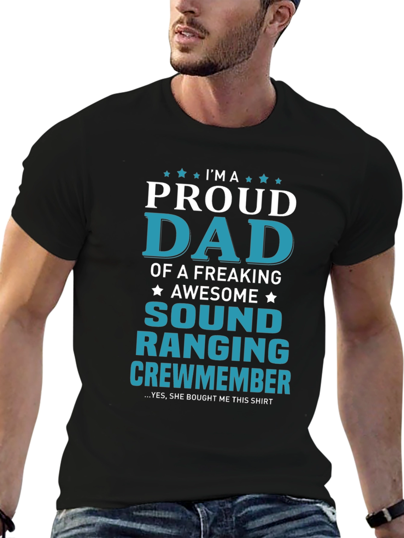 Proud Dad of an Awesome Sound Ranging Crewmember T-Shirt