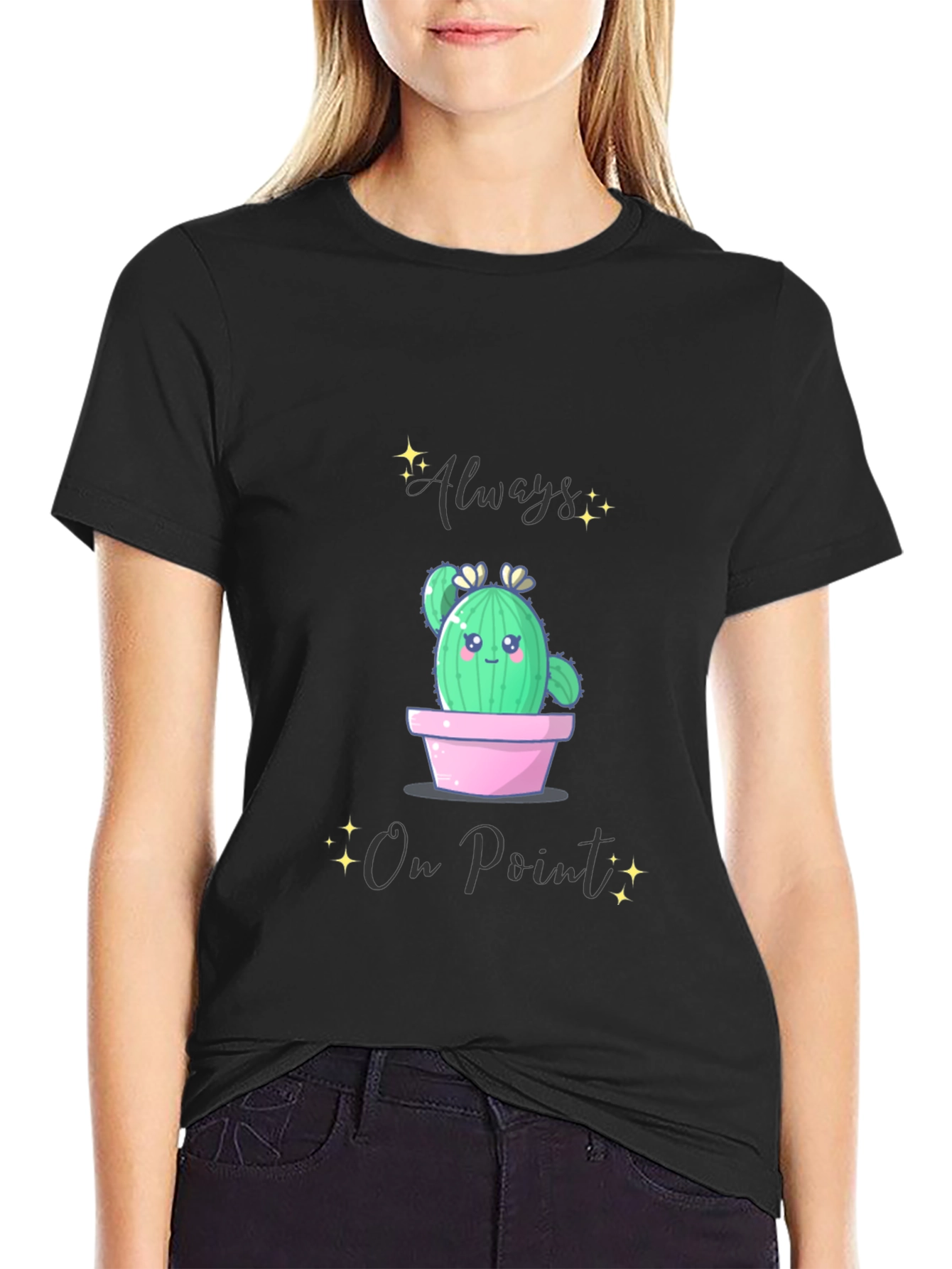 Always on Point Cactus Graphic Tee - Unisex