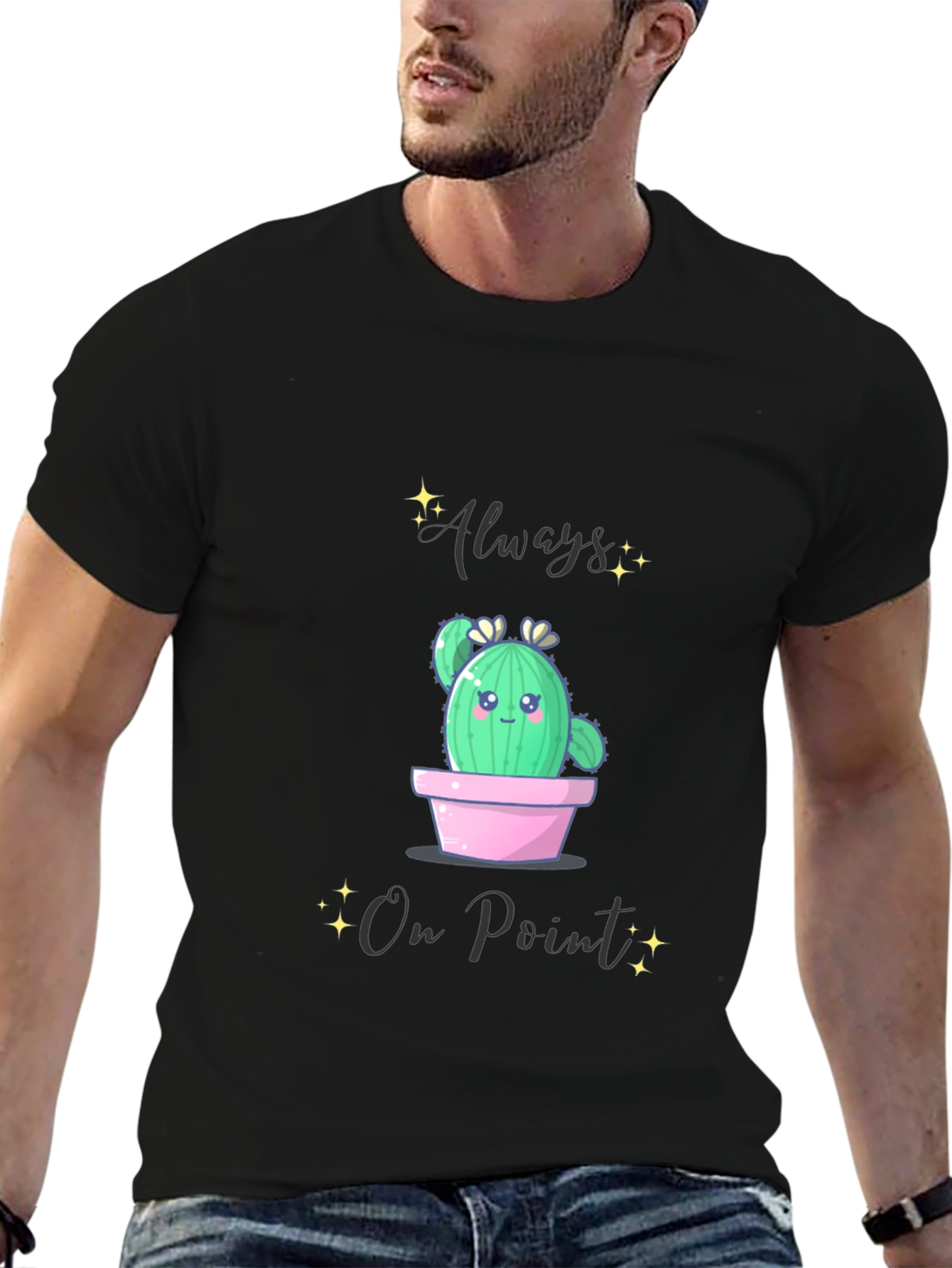 Always on Point Cactus Graphic Tee - Unisex