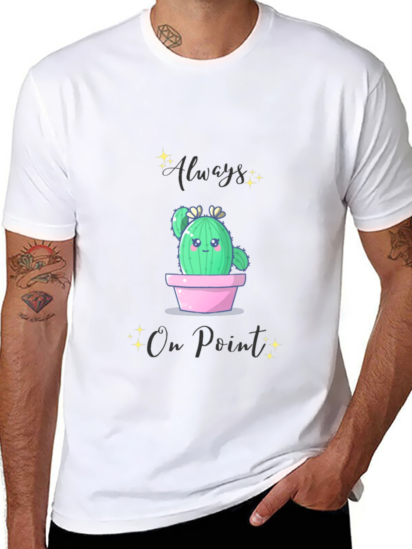 Always on Point Cactus Graphic Tee - Unisex