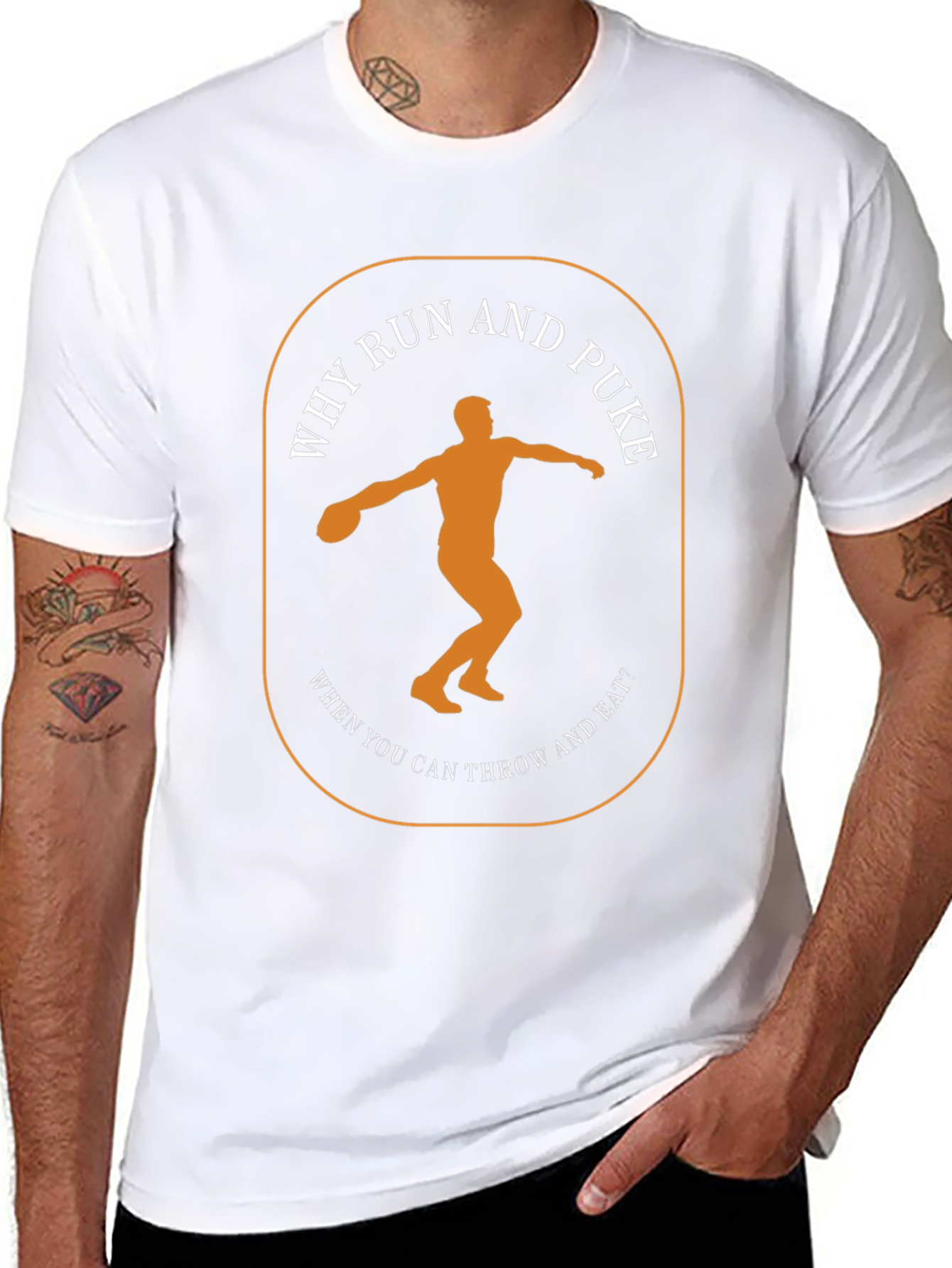 Funny Throwing Sports T-Shirt