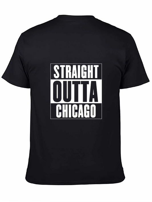 Straight Outta Chicago Graphic T-Shirt