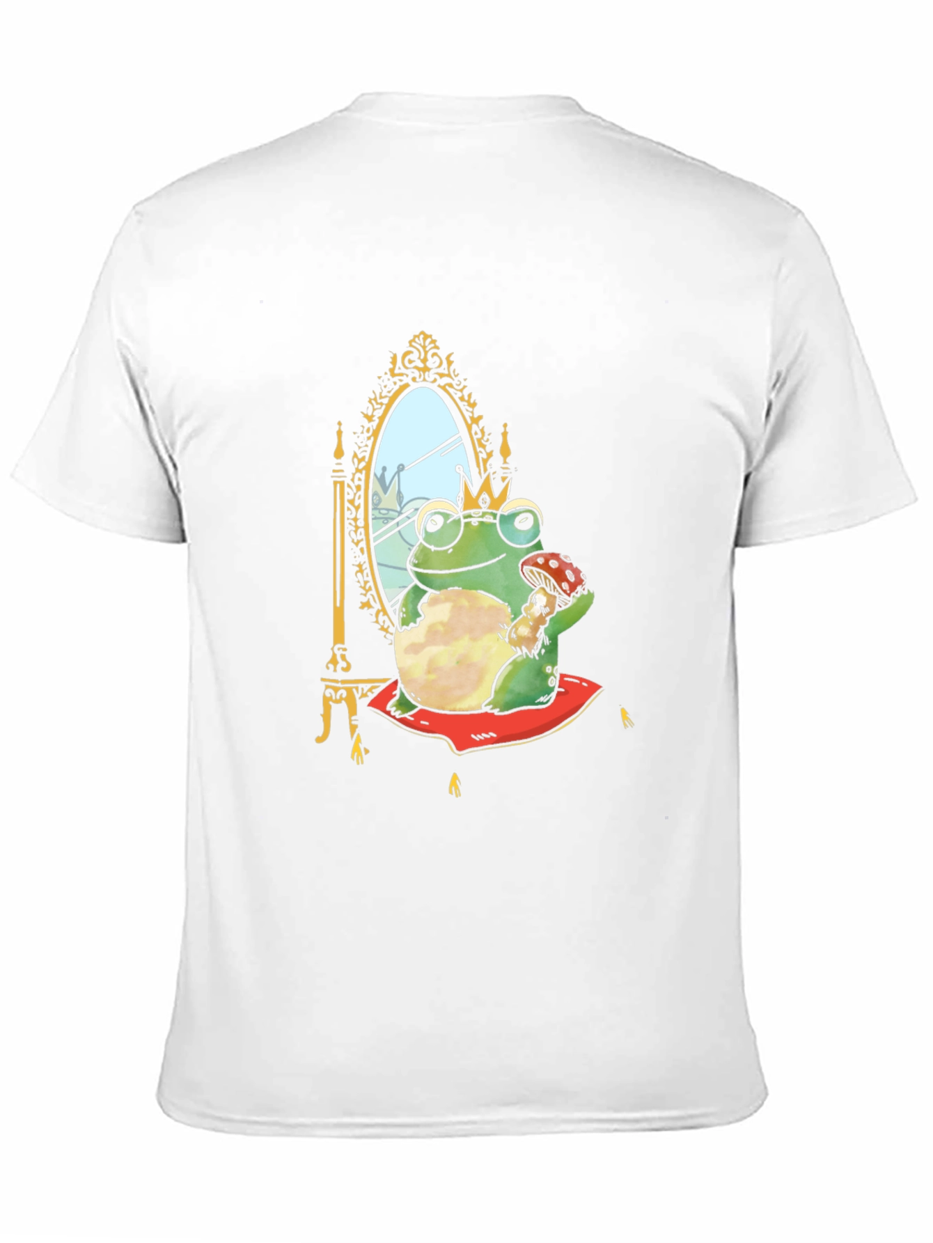 Frog Prince T-Shirt - Black Cotton Tee