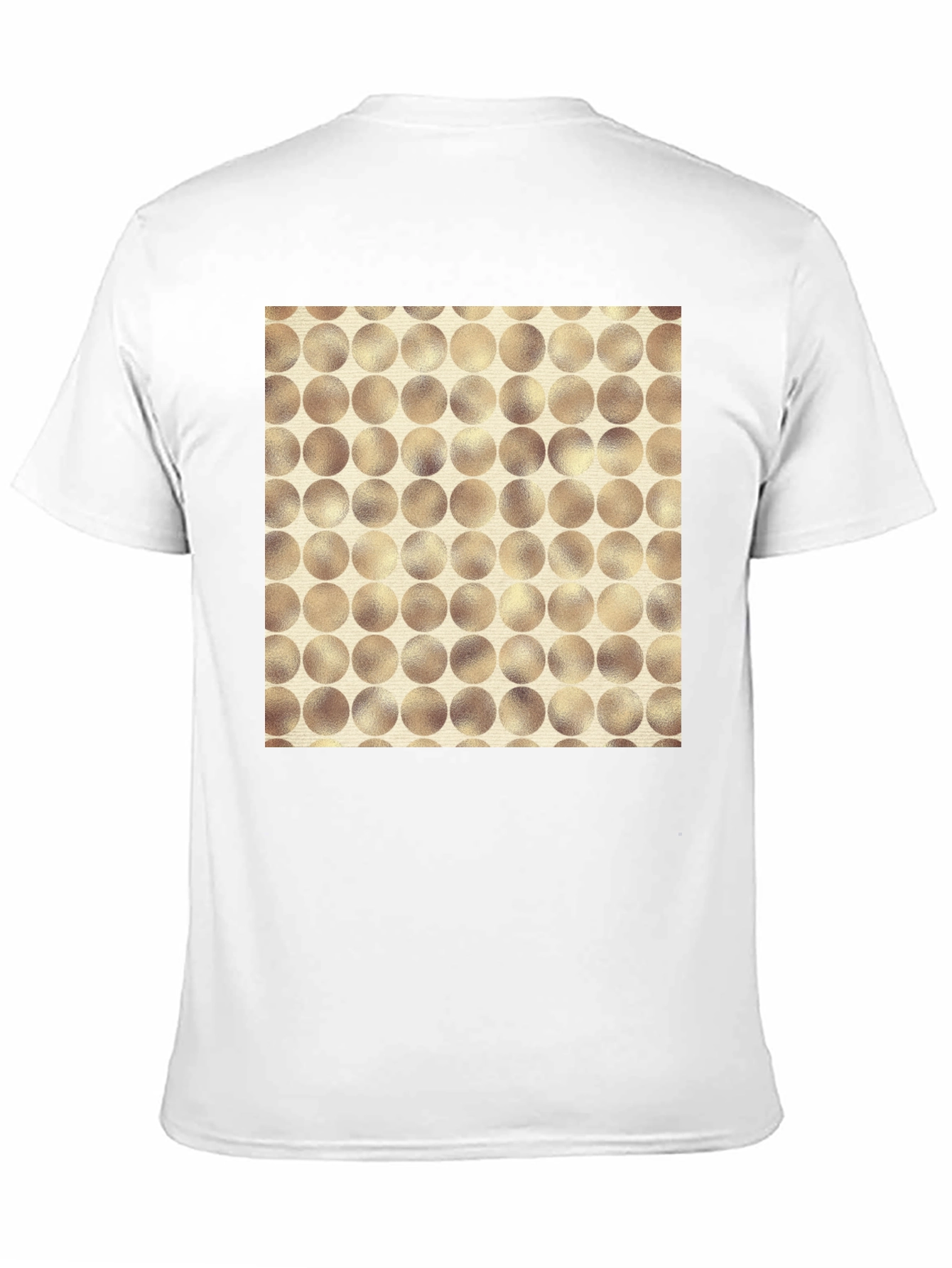 Modern Circle Pattern Tee - Stylish Casual Wear