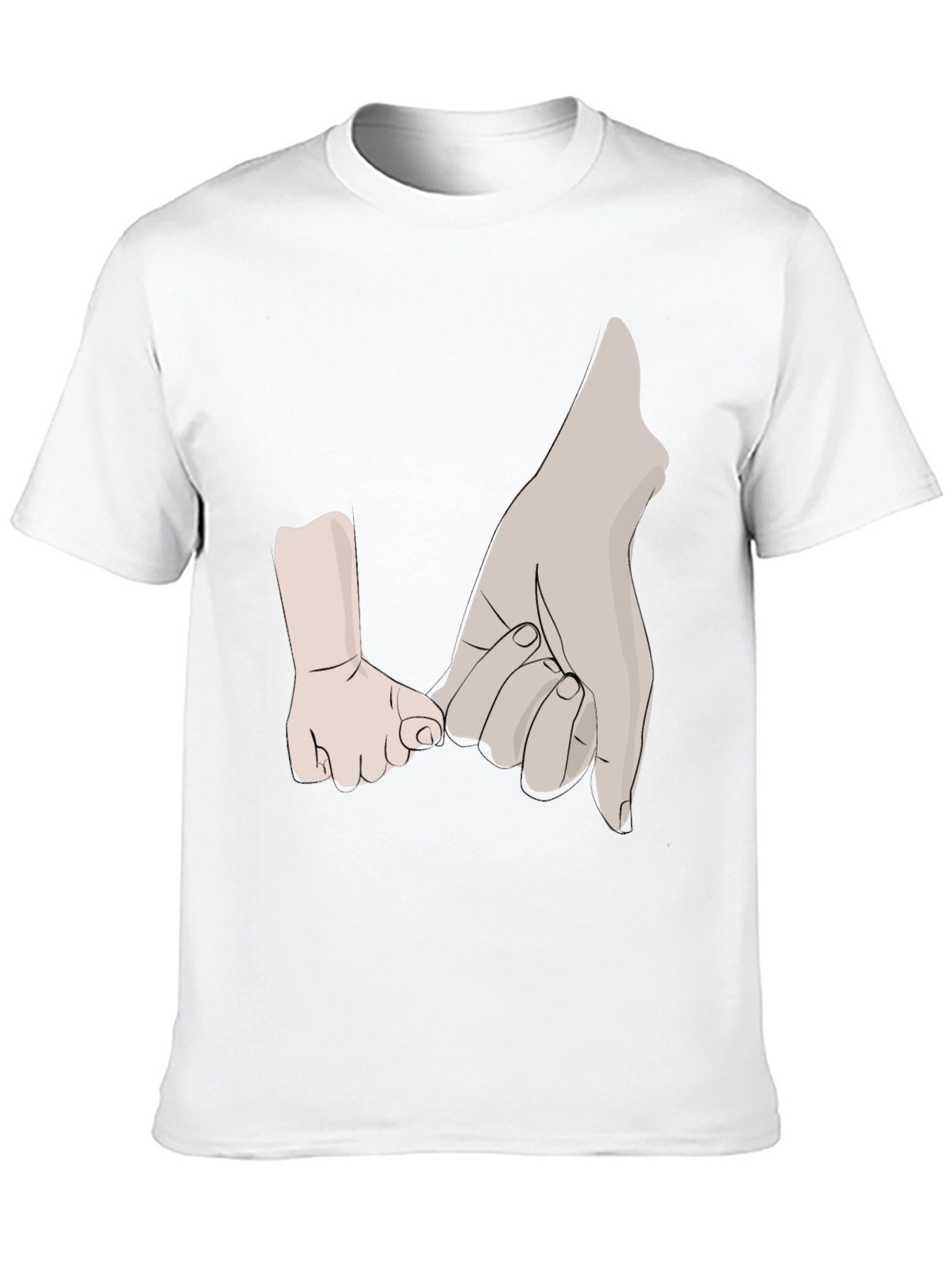 Pinky Promise Graphic Tee - Father Child Bond