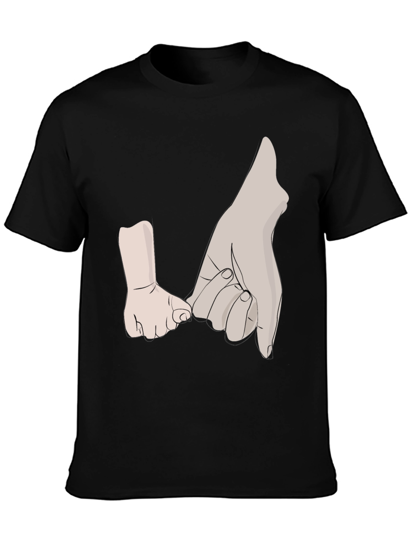 Pinky Promise Graphic Tee - Father Child Bond