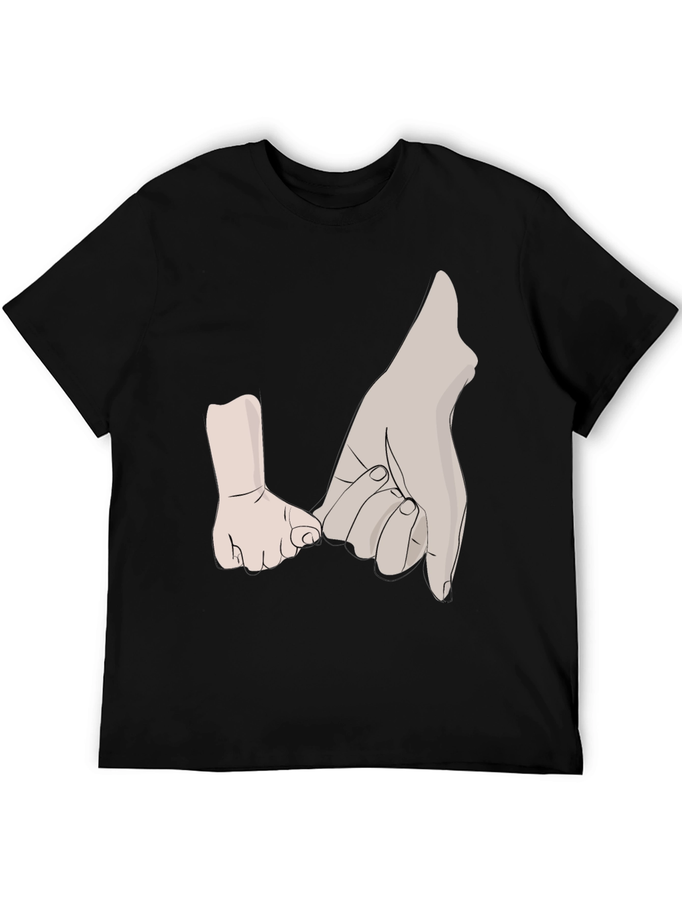 Pinky Promise Graphic Tee - Father Child Bond