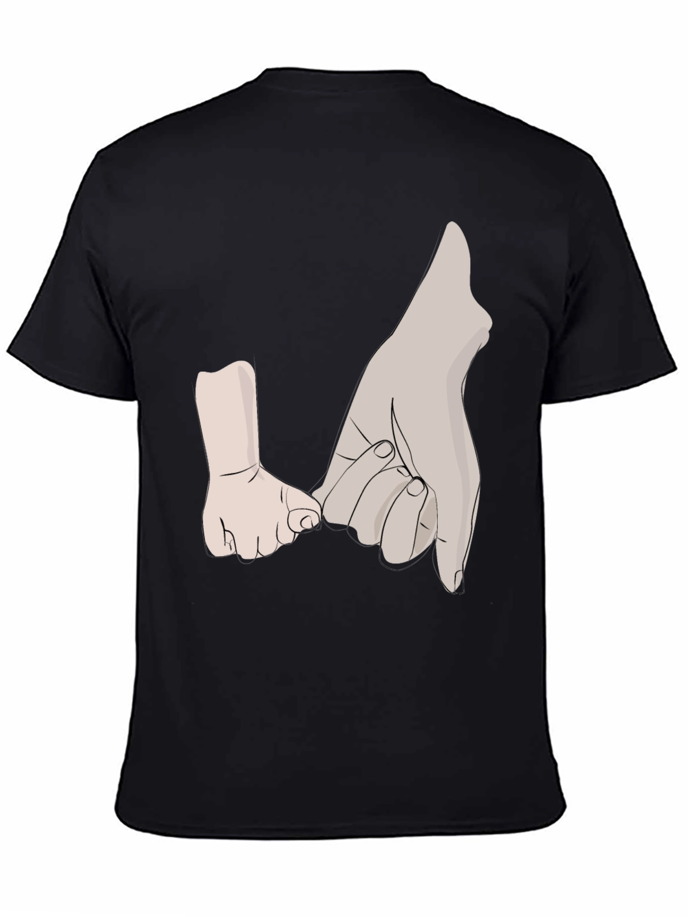 Pinky Promise Graphic Tee - Father Child Bond