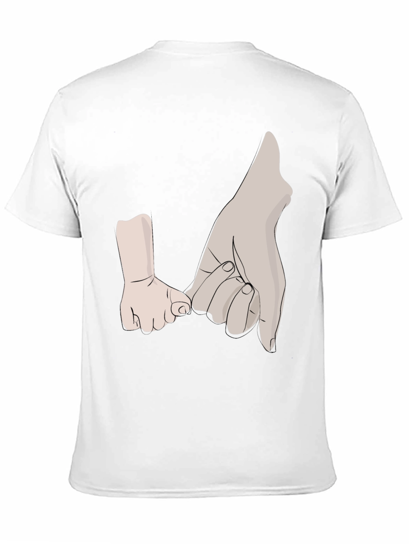 Pinky Promise Graphic Tee - Father Child Bond