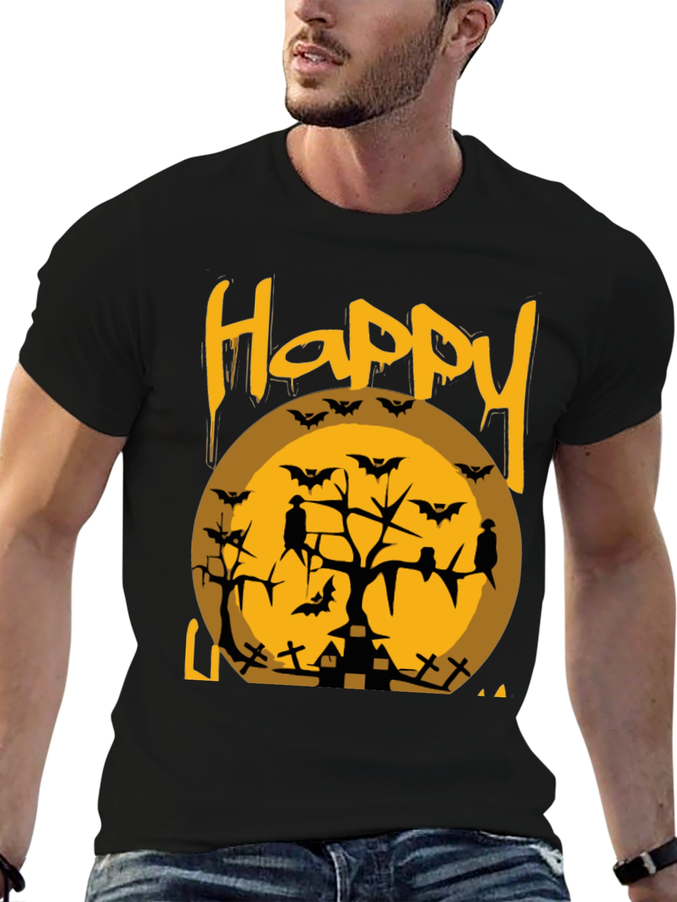 Happy Halloween Graphic T-Shirt