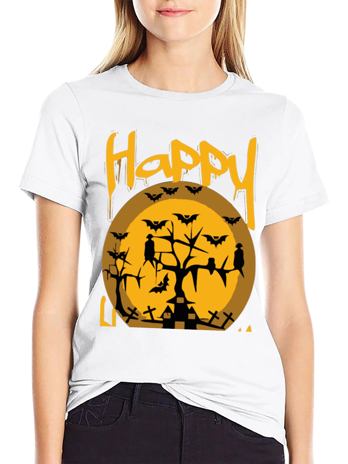 Happy Halloween Graphic T-Shirt