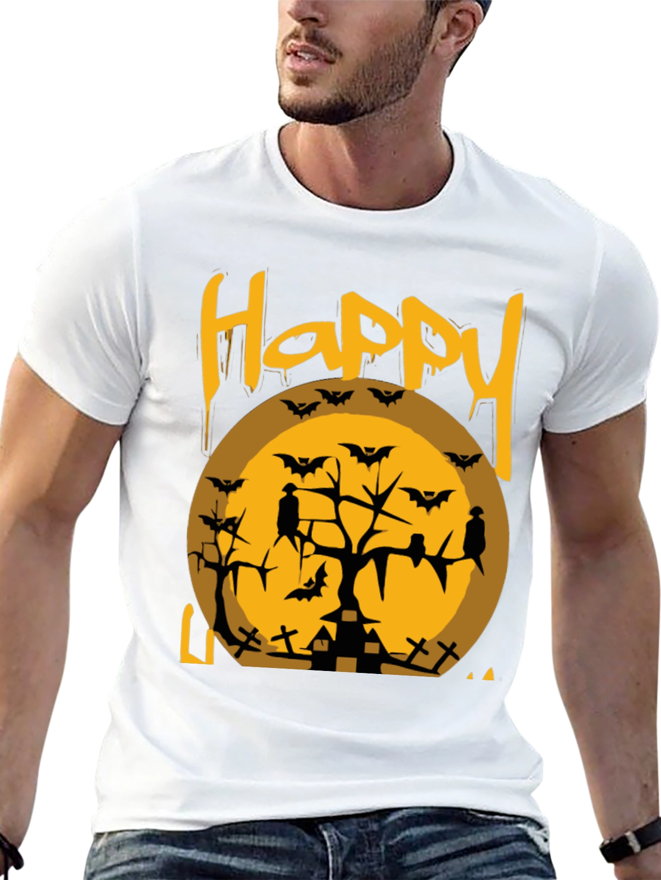 Happy Halloween Graphic T-Shirt