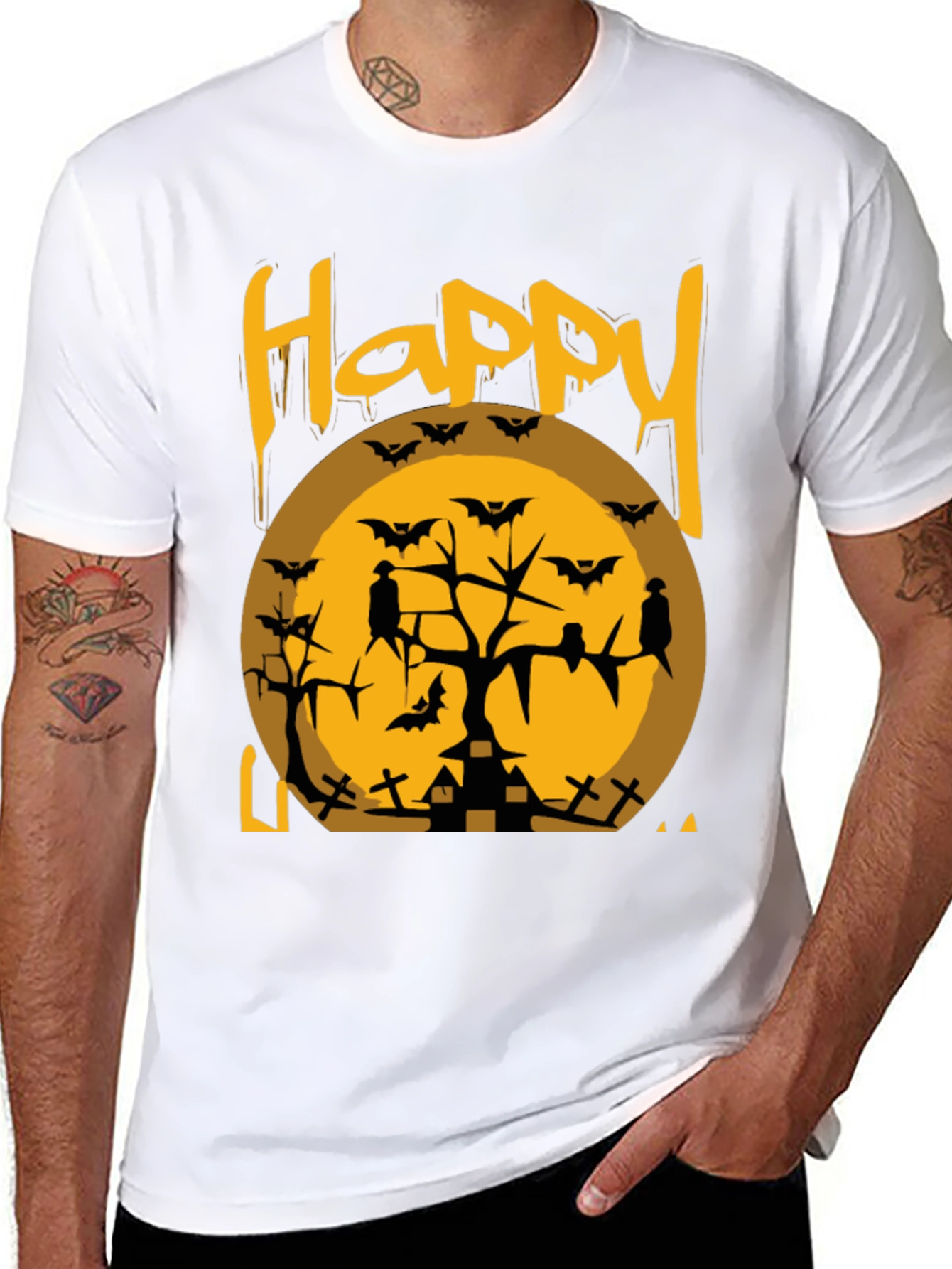 Happy Halloween Graphic T-Shirt