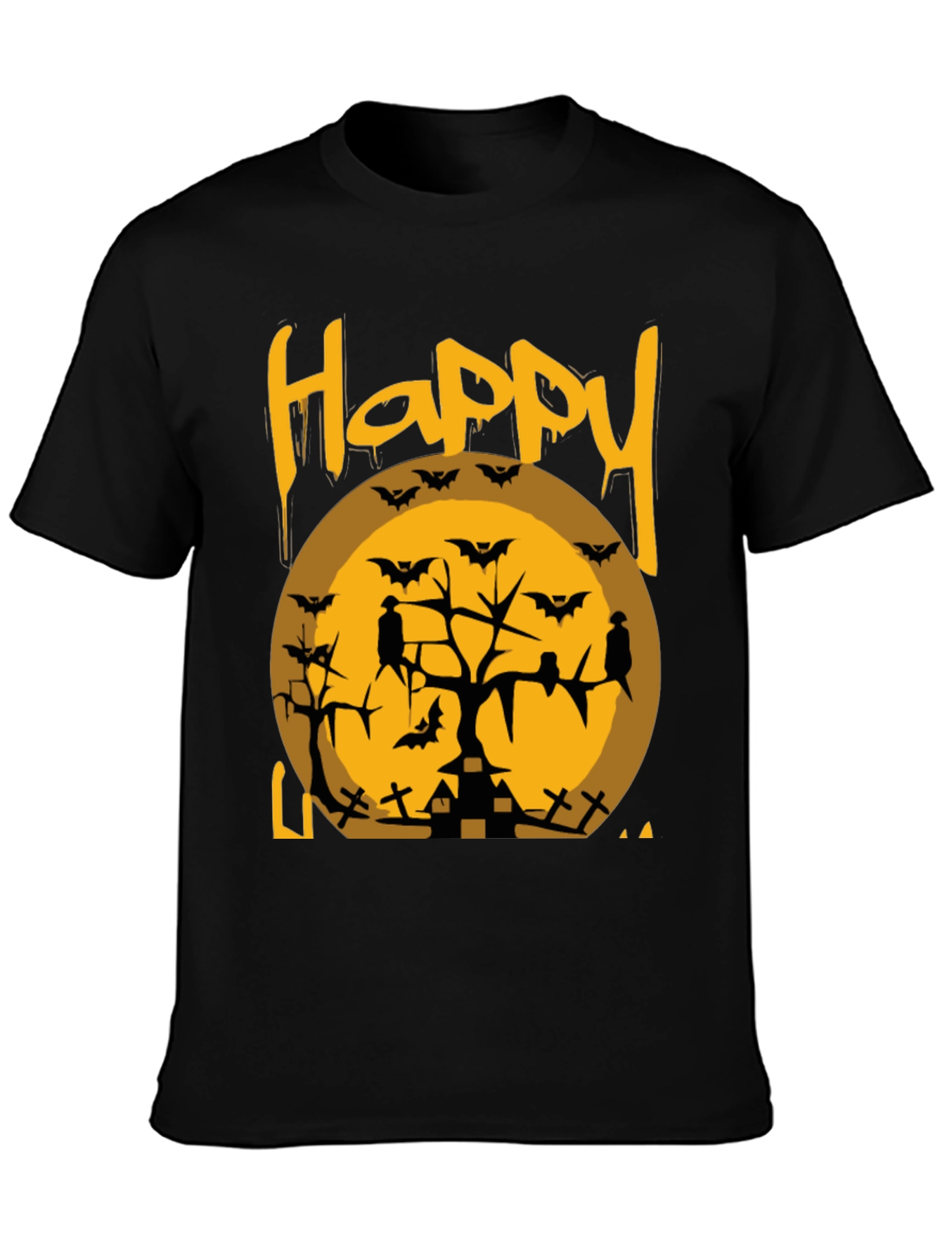 Happy Halloween Graphic T-Shirt