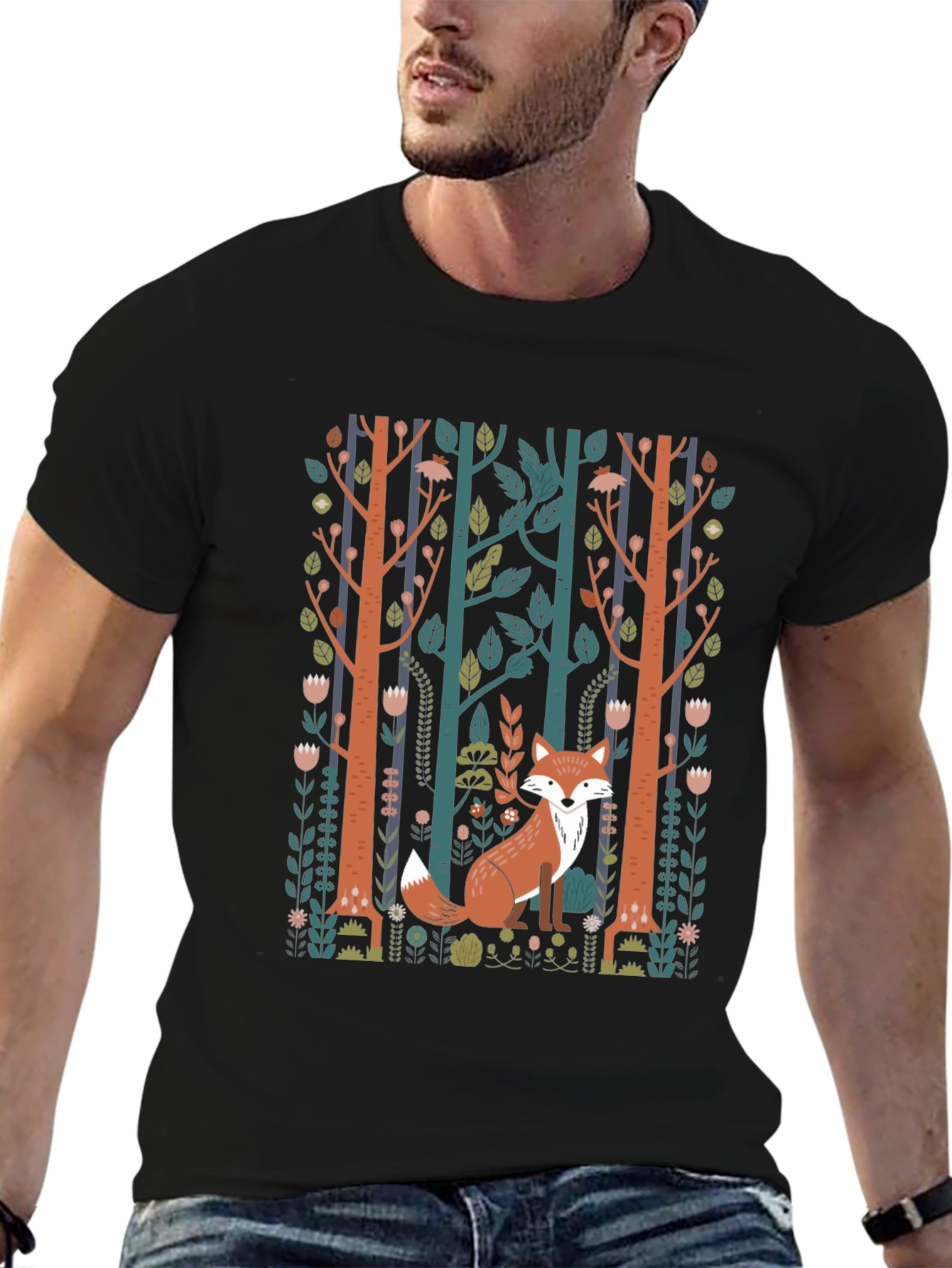 Fox in the Forest Graphic Tee