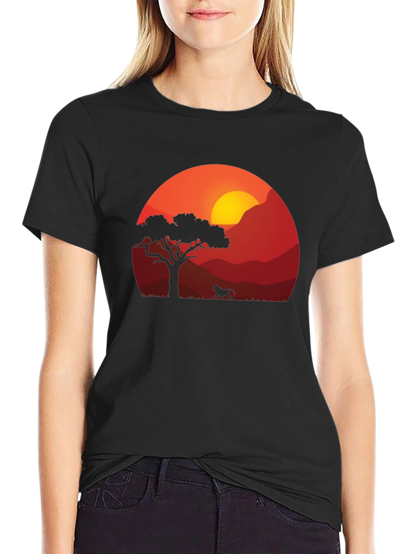 Savanna Sunset Graphic Tee