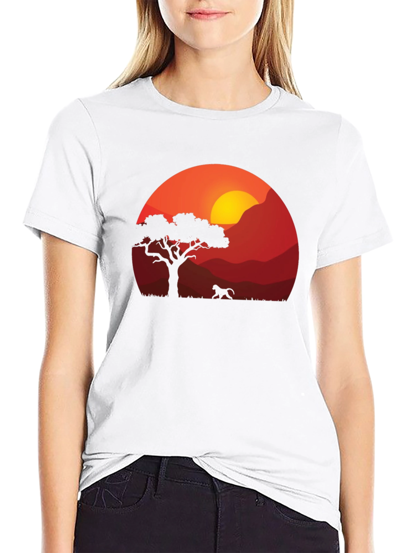 Savanna Sunset Graphic Tee