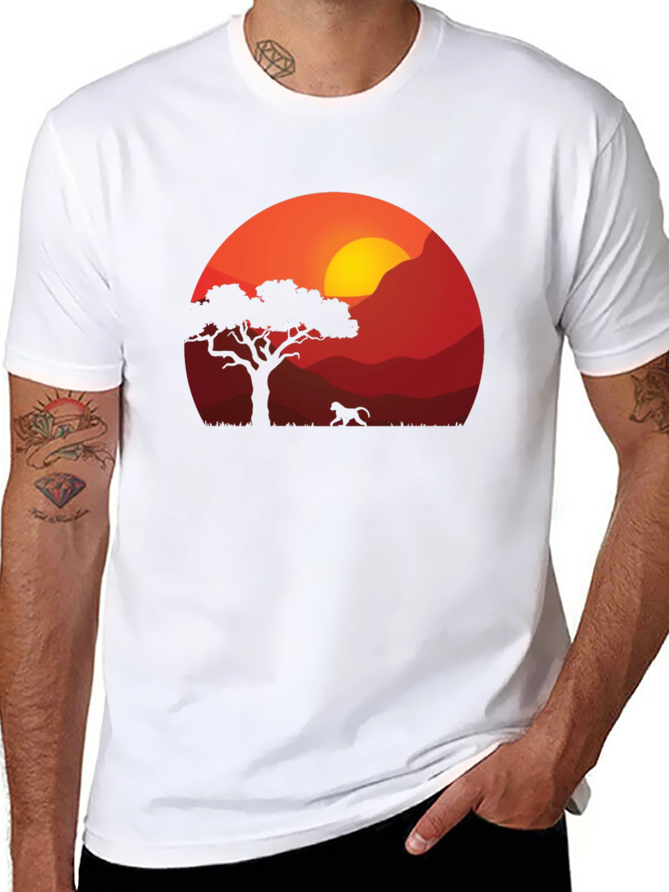 Savanna Sunset Graphic Tee