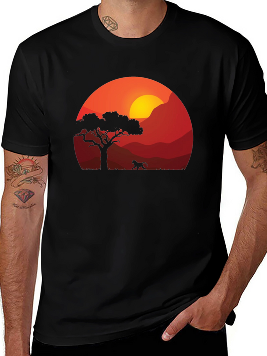 Savanna Sunset Graphic Tee