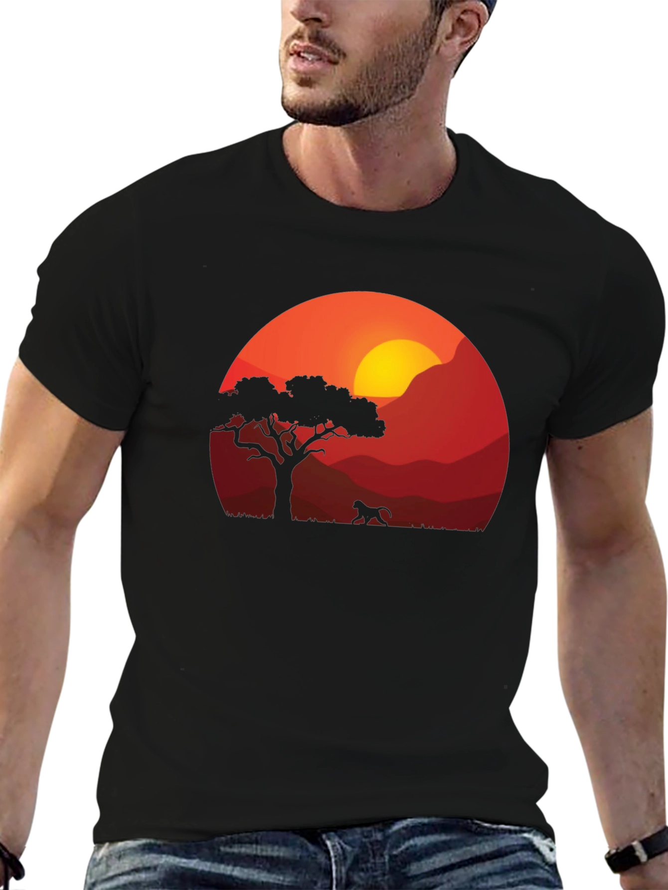 Savanna Sunset Graphic Tee