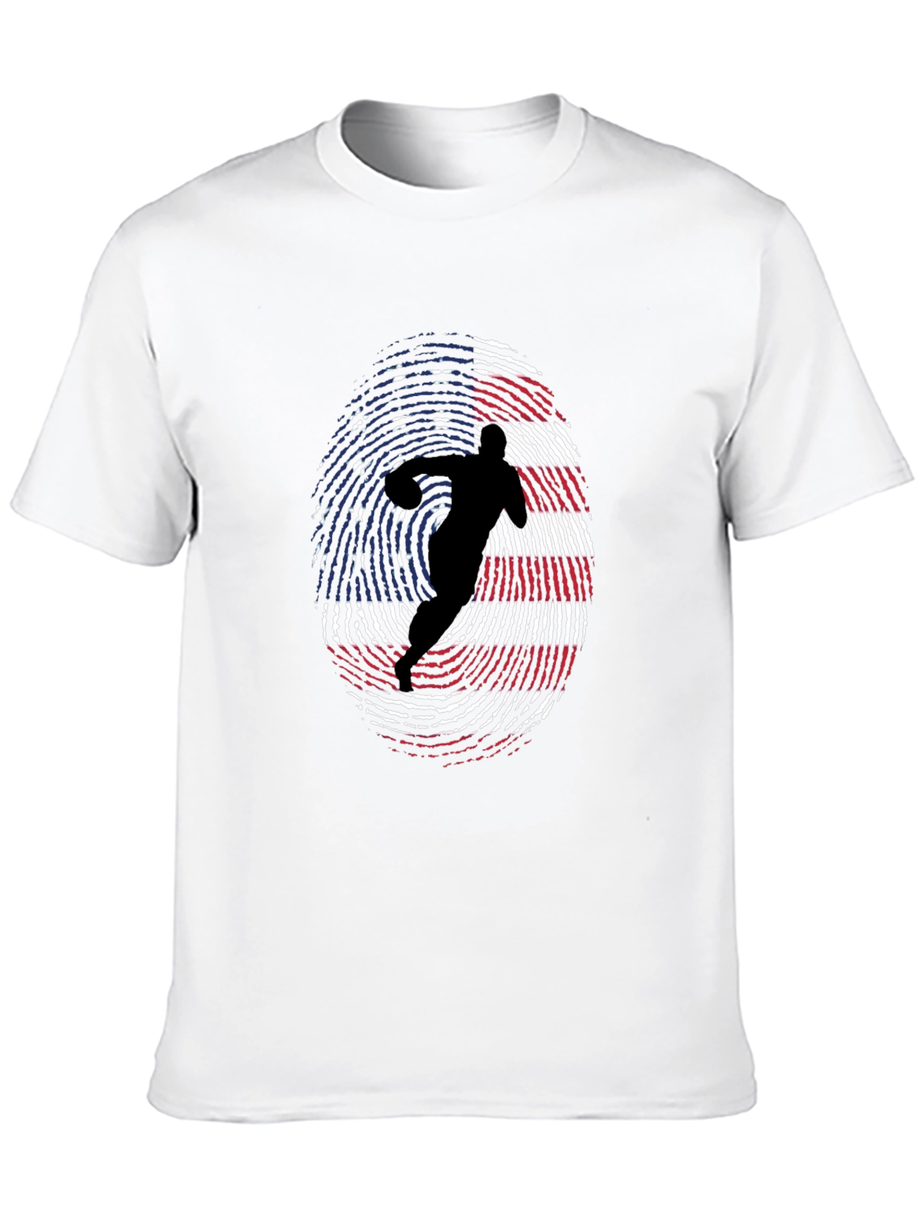 American Football Fingerprint T-Shirt