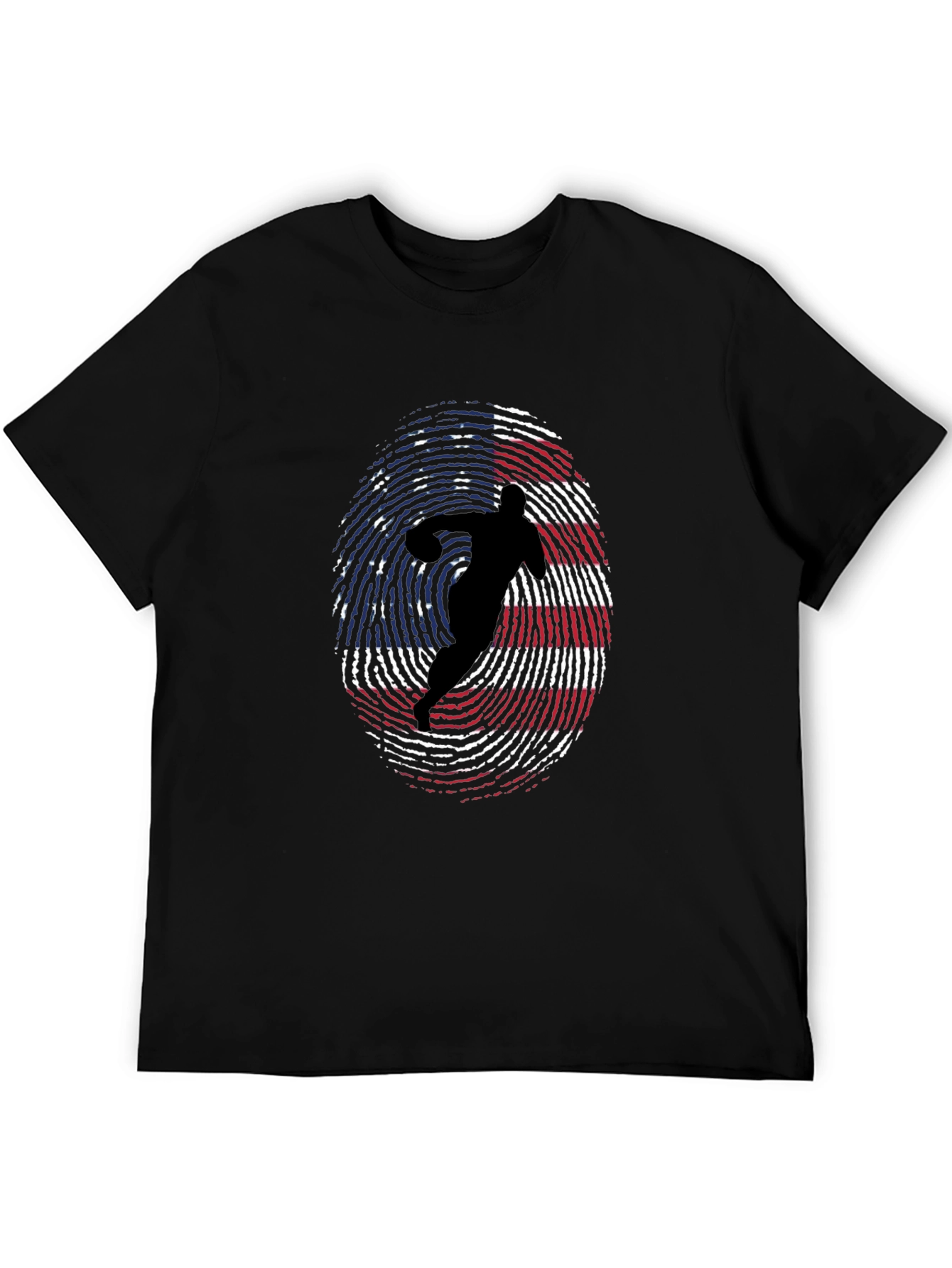 American Football Fingerprint T-Shirt