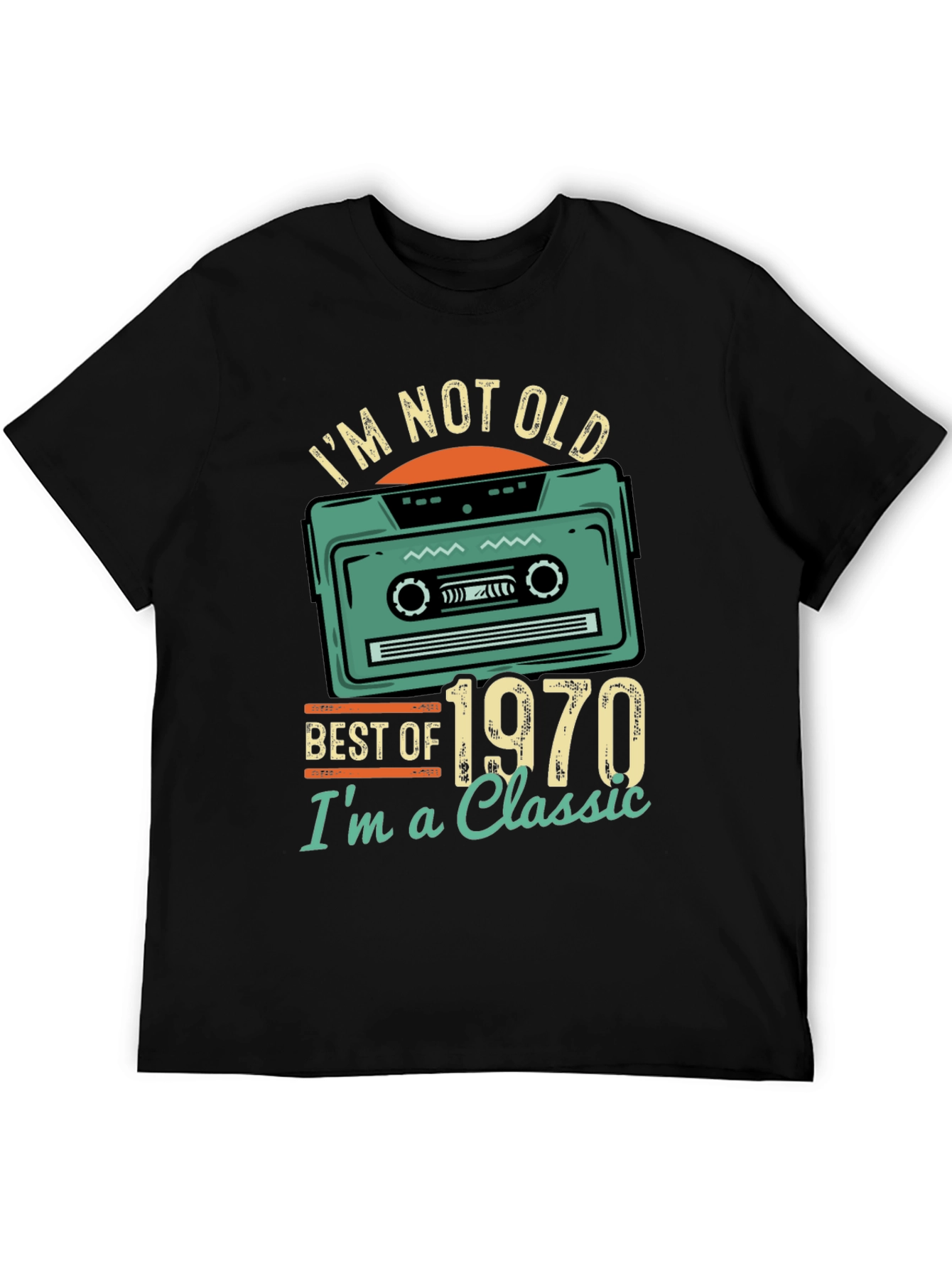 Best of 1970 Classic Cassette T-Shirt