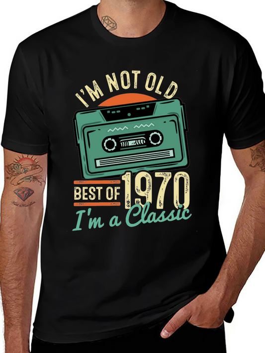 Best of 1970 Classic Cassette T-Shirt