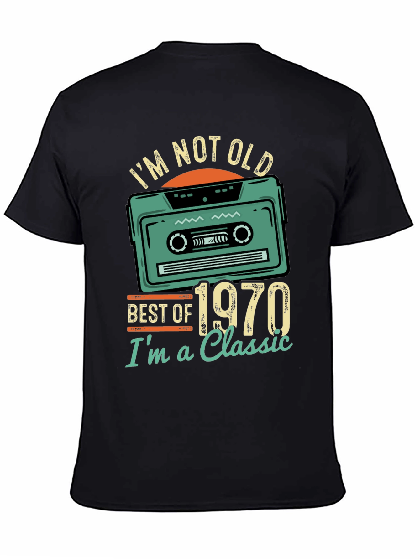 Best of 1970 Classic Cassette T-Shirt