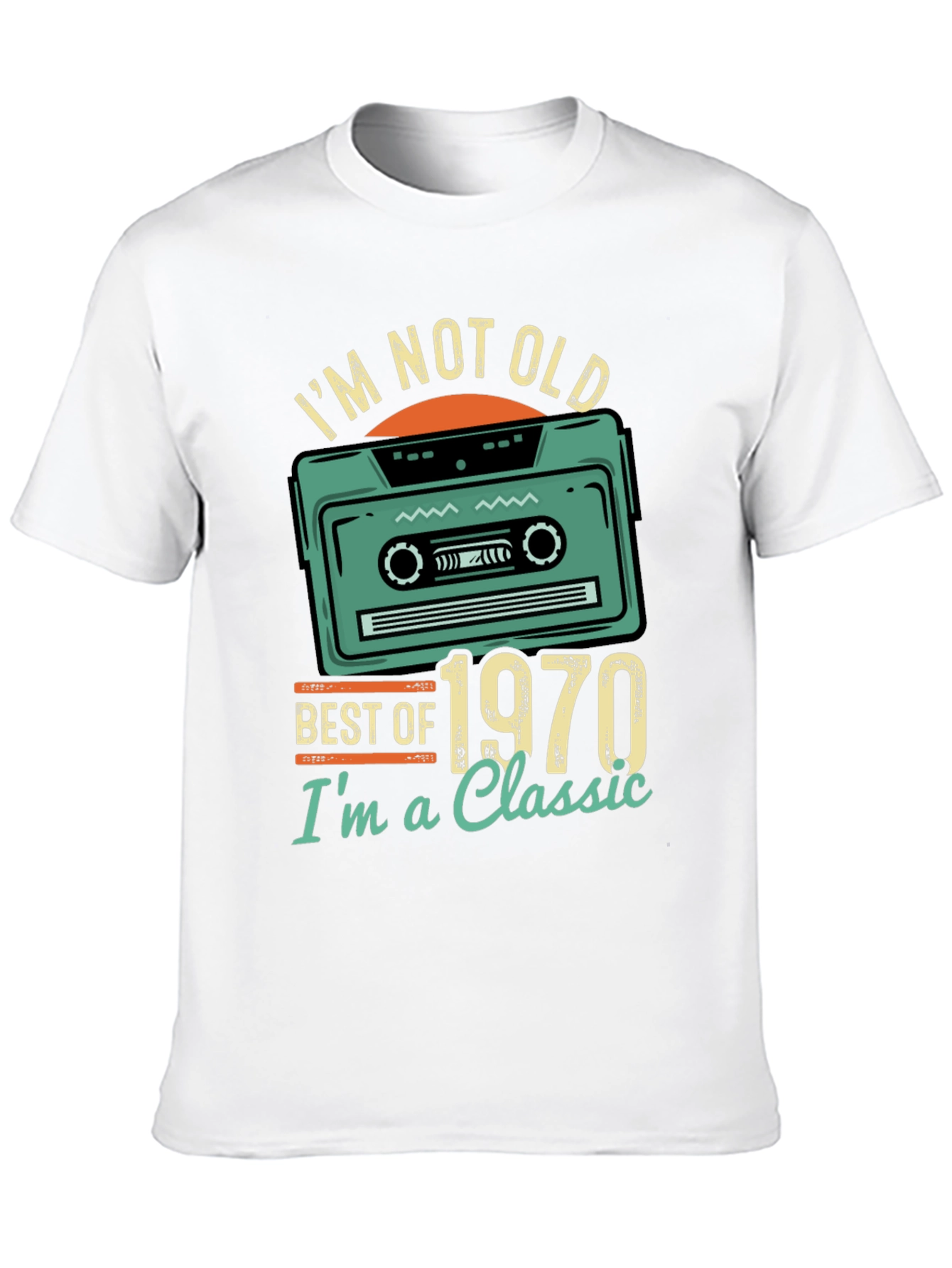 Best of 1970 Classic Cassette T-Shirt
