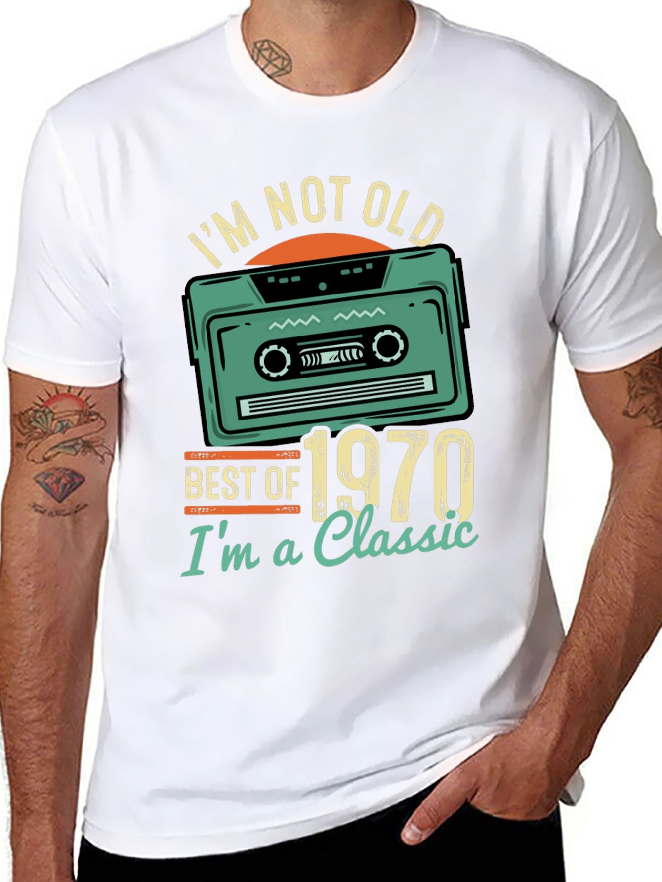 Best of 1970 Classic Cassette T-Shirt