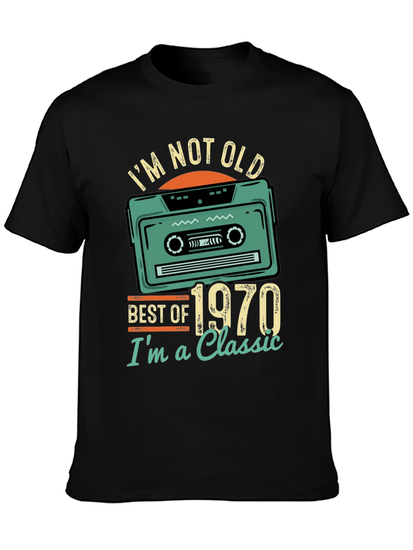 Best of 1970 Classic Cassette T-Shirt