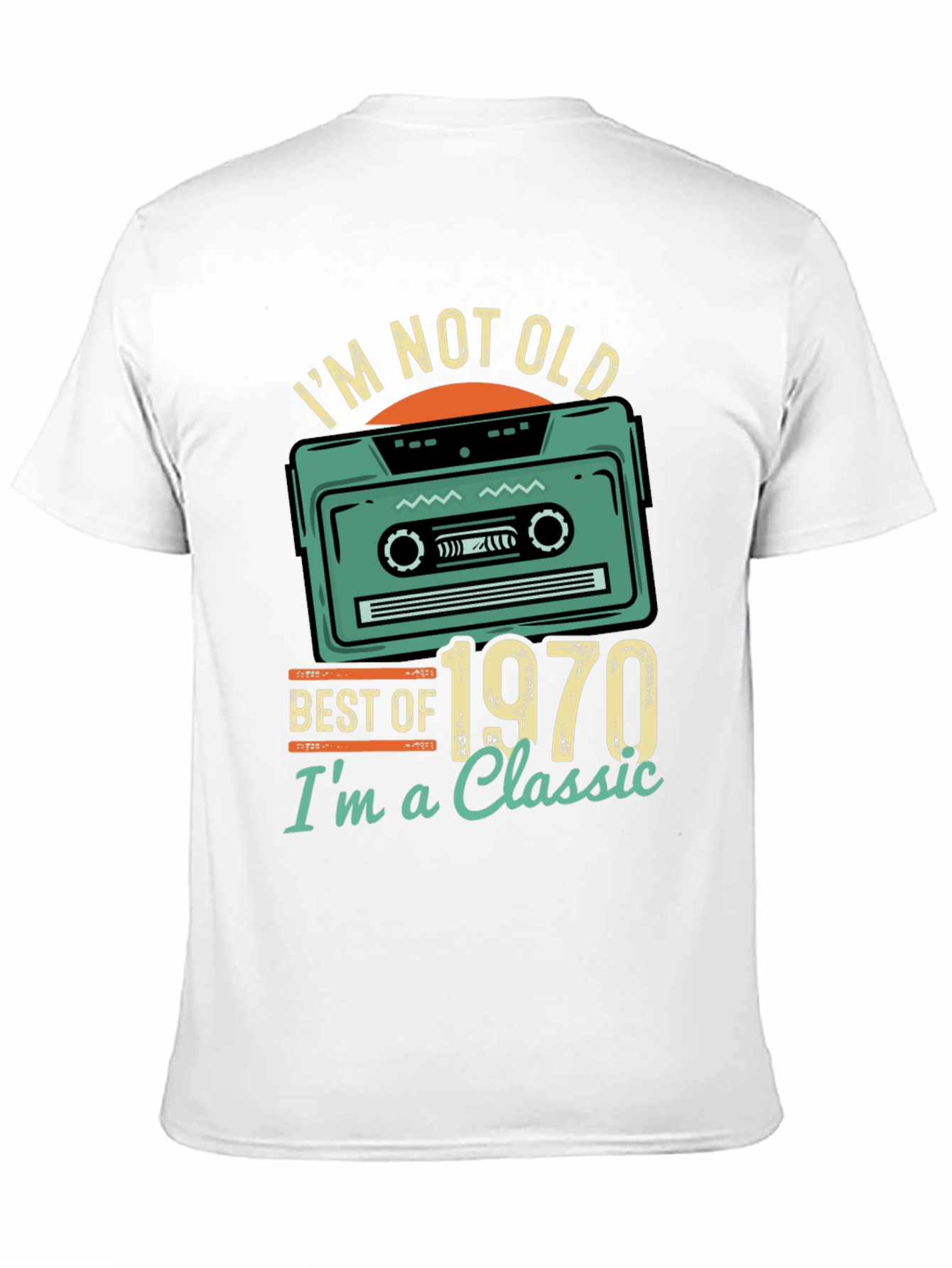 Best of 1970 Classic Cassette T-Shirt