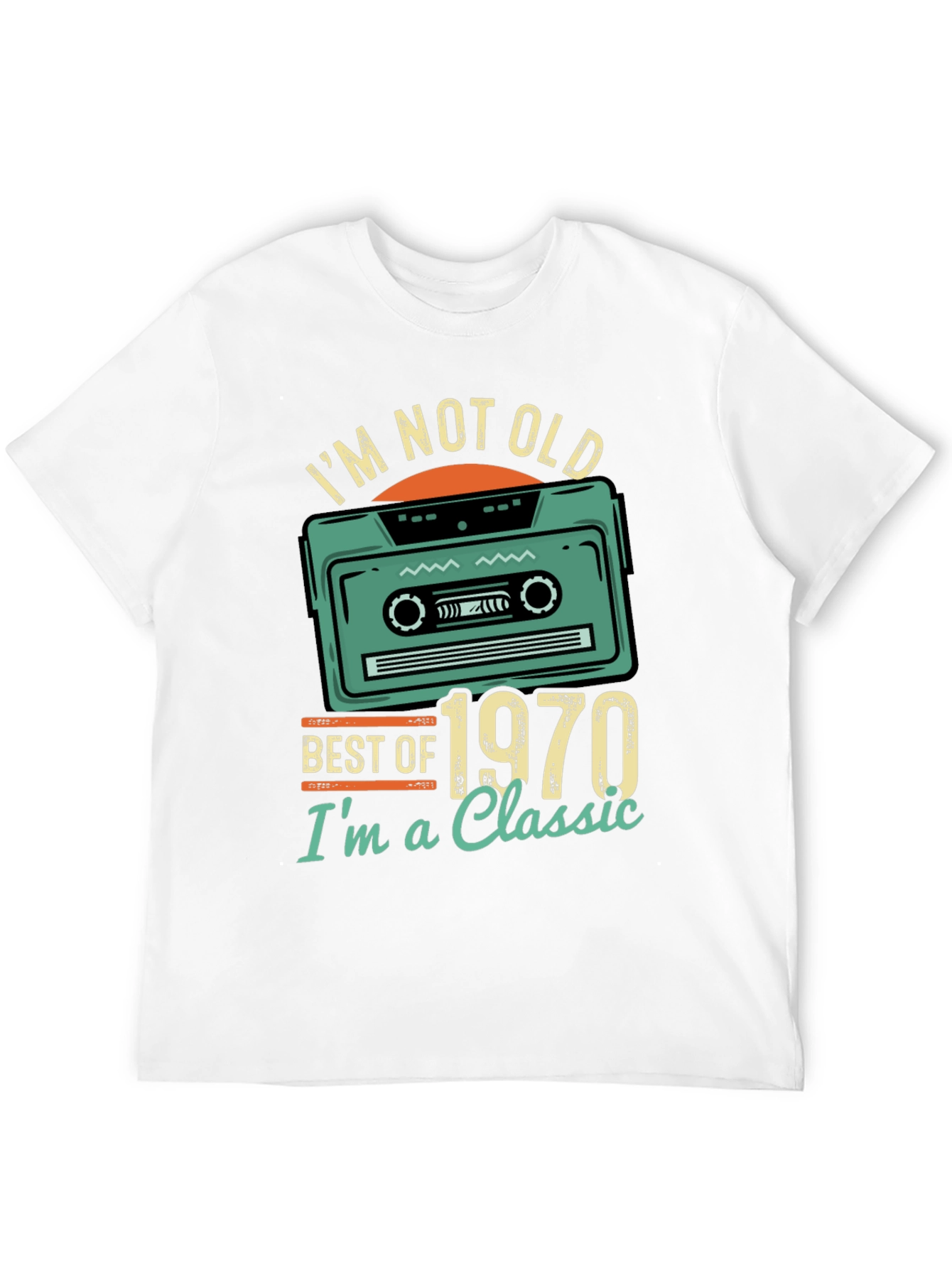 Best of 1970 Classic Cassette T-Shirt
