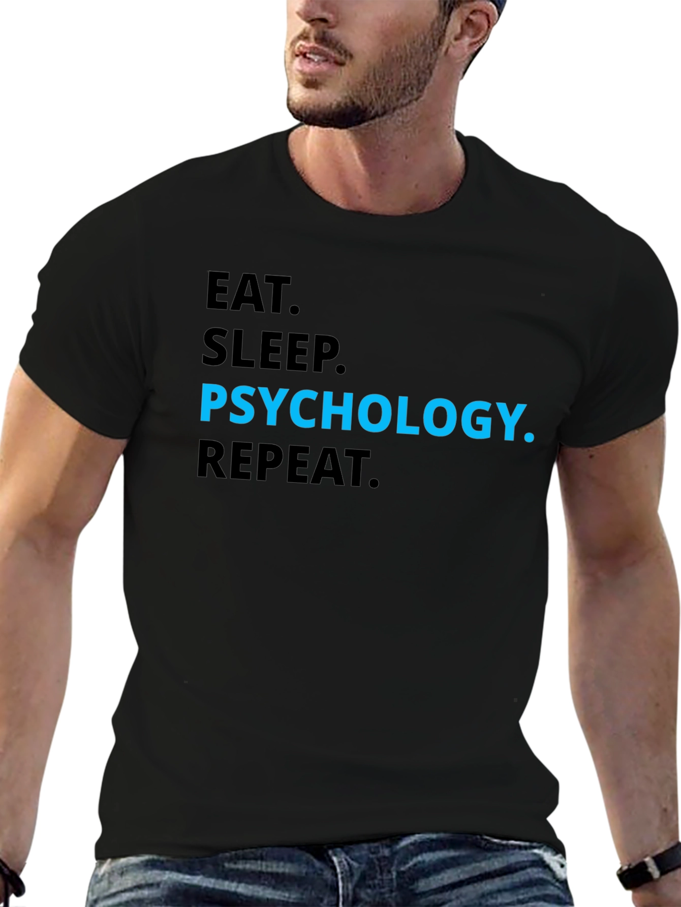 Psychology T-Shirt - Eat Sleep Psychology Repeat