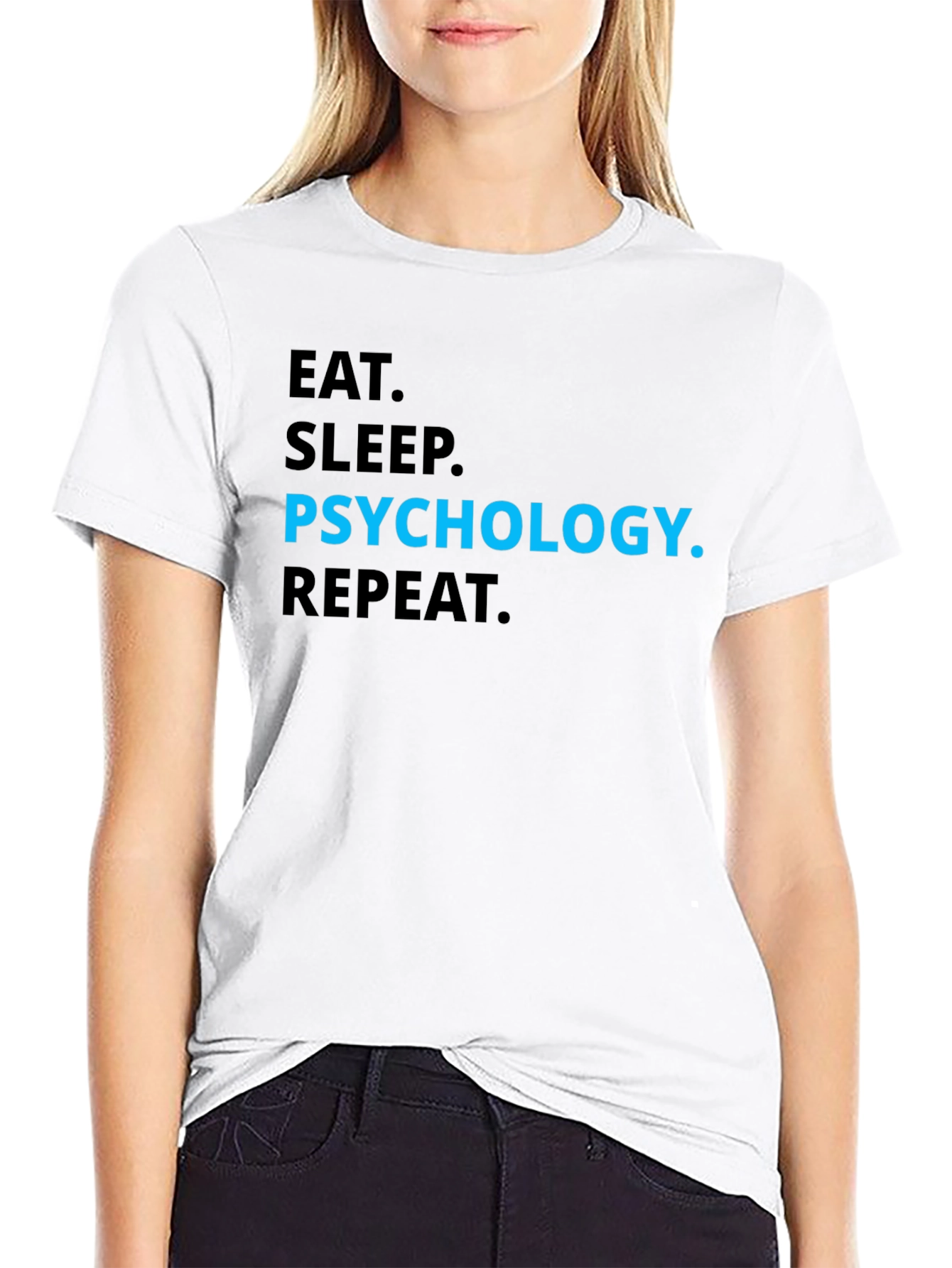 Psychology T-Shirt - Eat Sleep Psychology Repeat