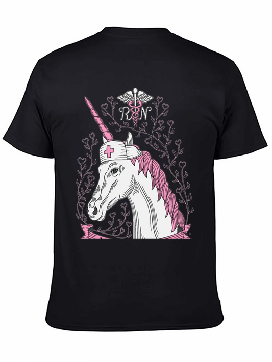 RN Unicorn Graphic Tee - Nursing Pride!
