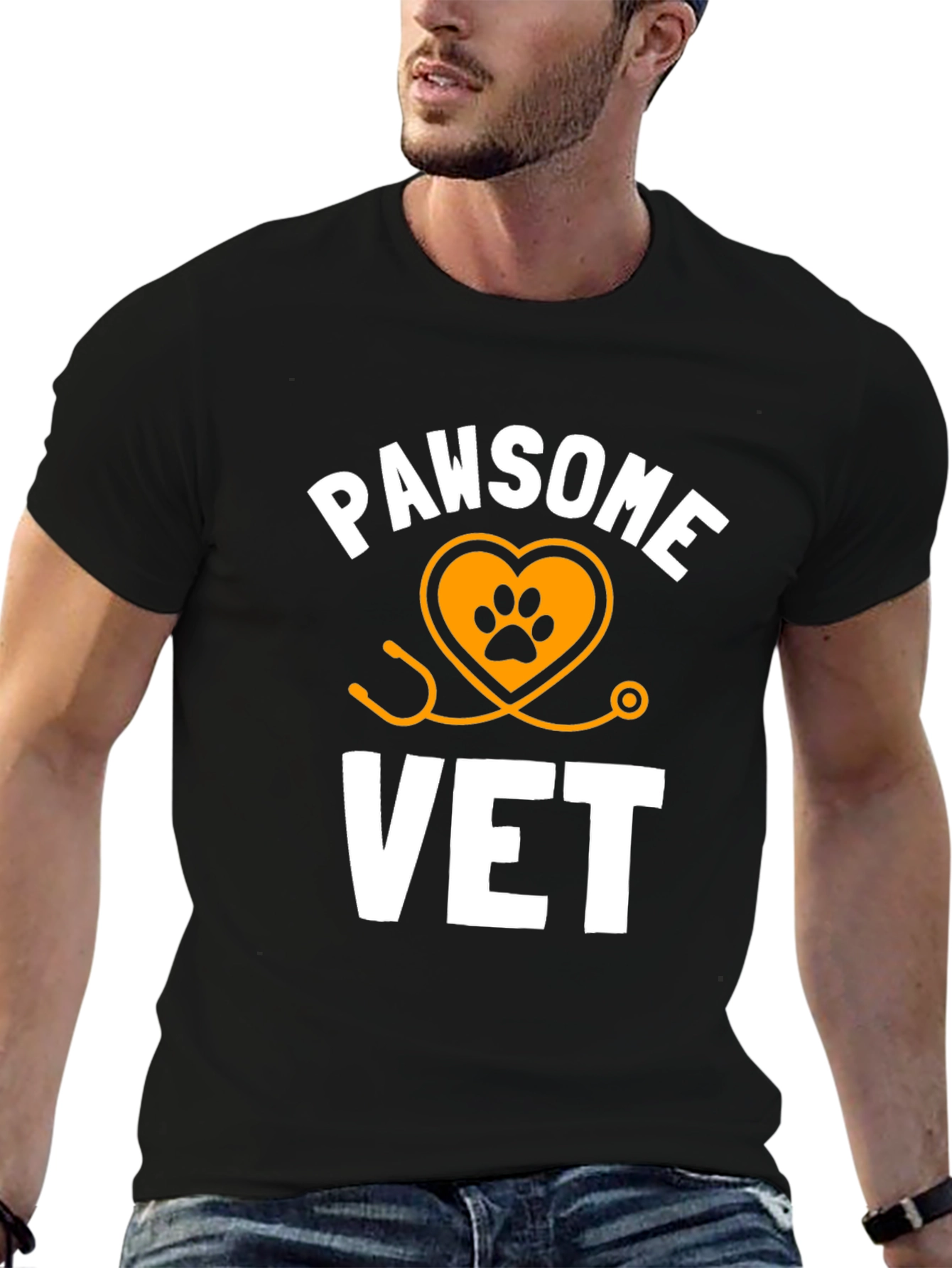 Pawsome Vet T-Shirt - Animal Lover Apparel