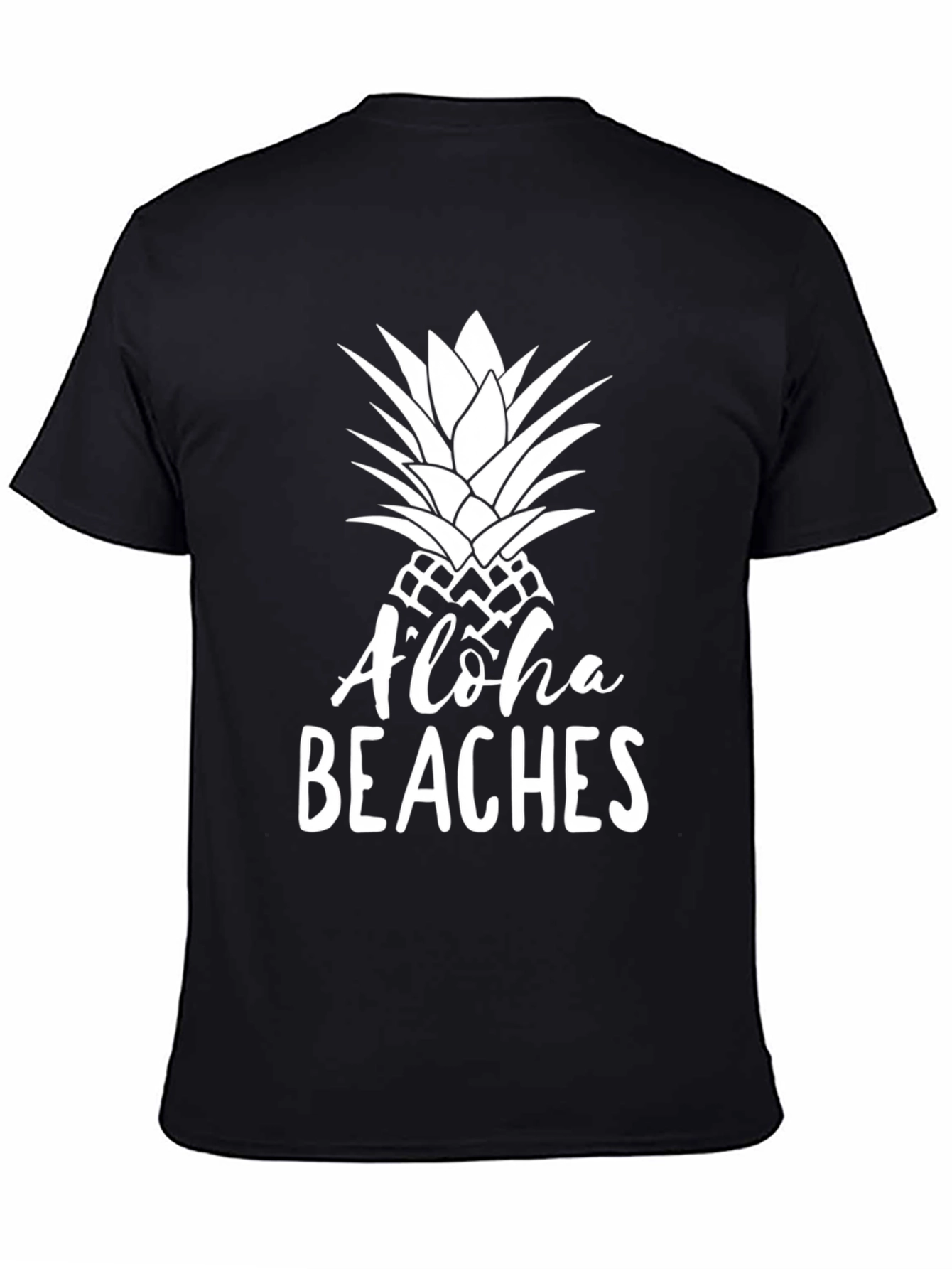 Aloha Beaches Pineapple Graphic T-Shirt